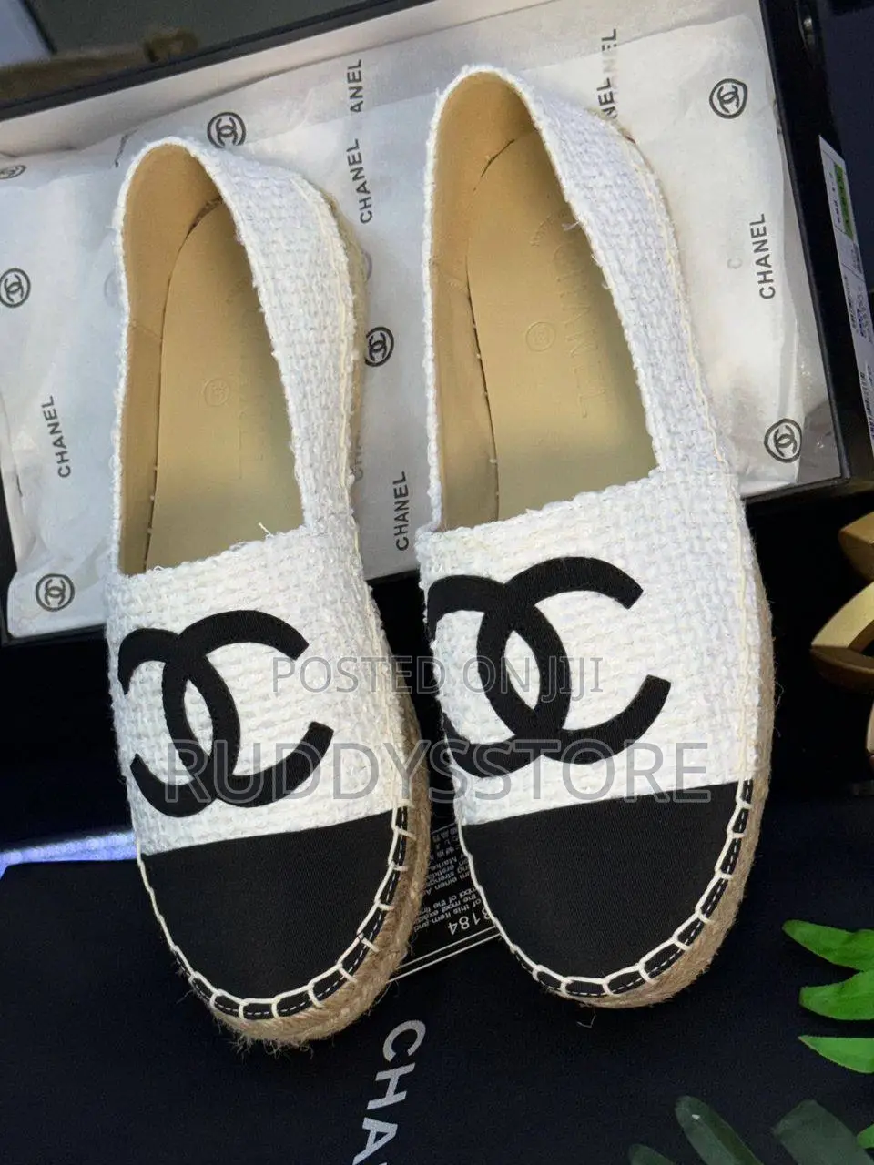 Luxury Chanel Tweed Espadrilles
