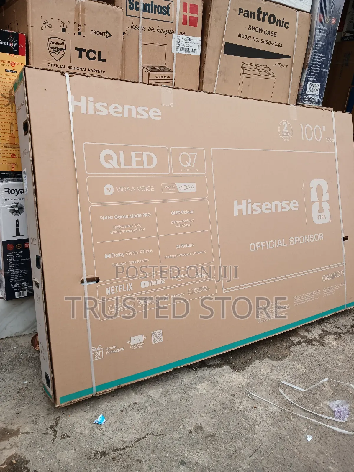 Hisense Qled 100" Smart Tv Q7 Series