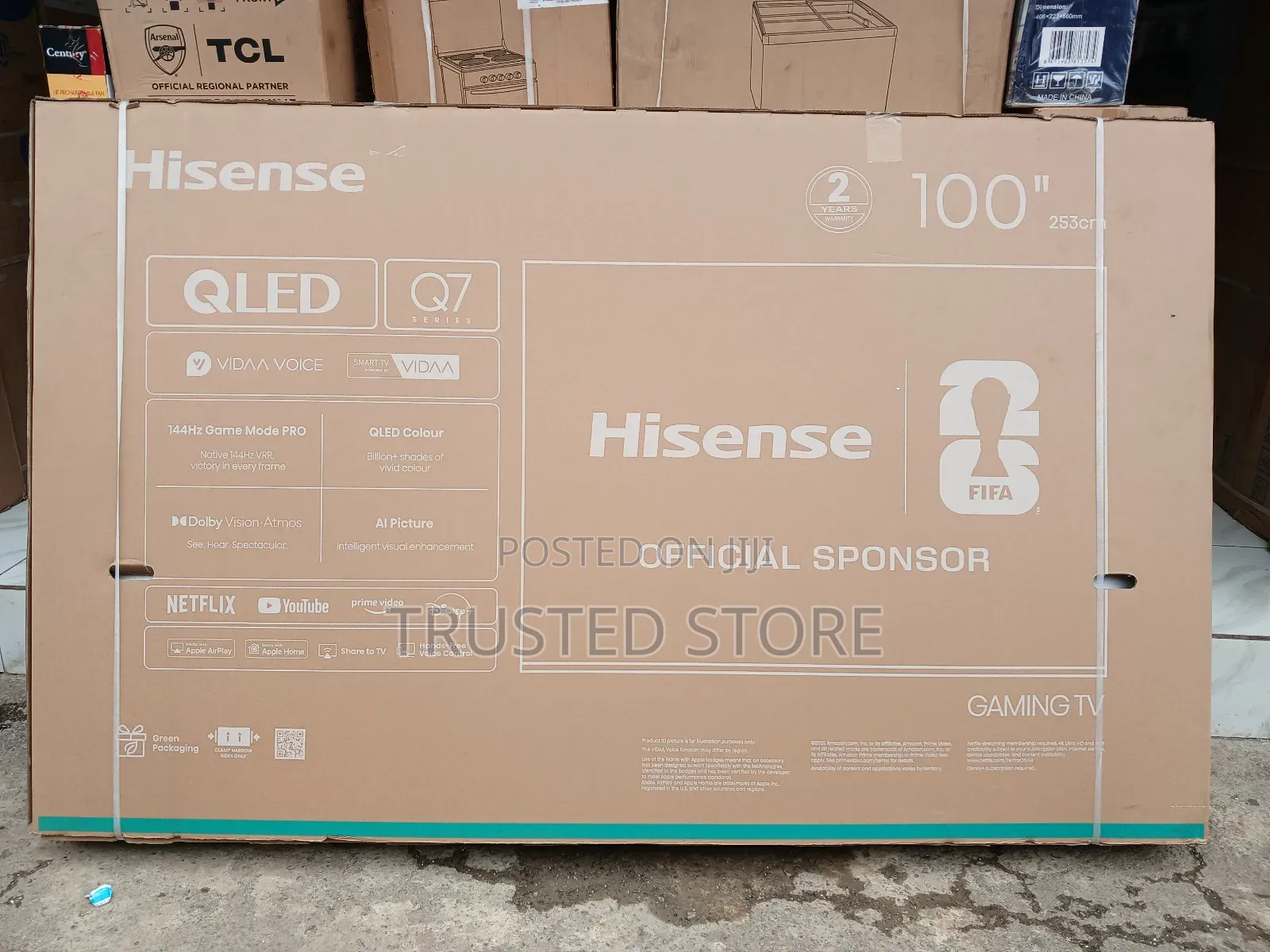 Hisense Qled 100" Smart Tv Q7 Series
