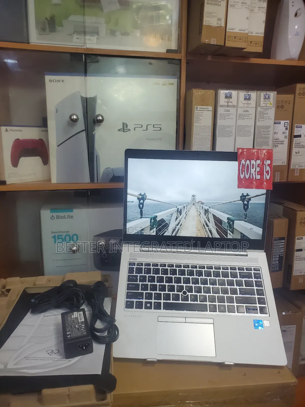 New Laptop HP EliteBook 830 12GB Intel Core 5 SSD 256GB