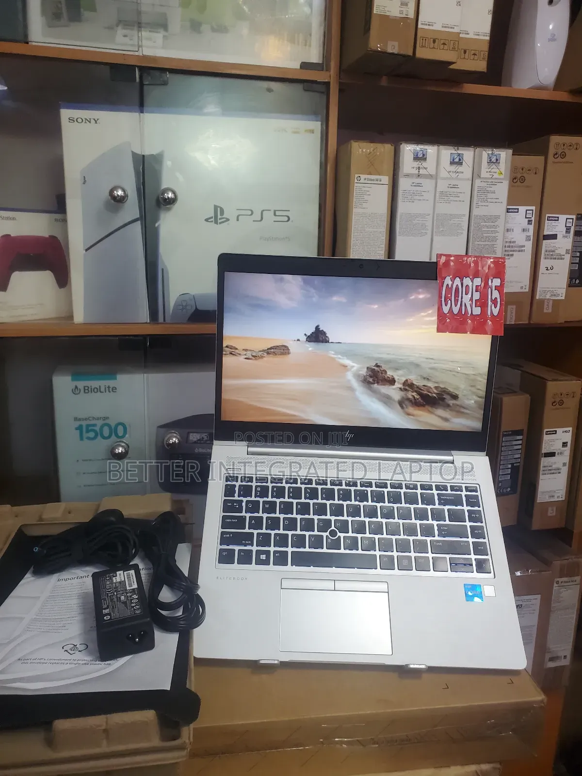 New Laptop HP EliteBook 830 12GB Intel Core 5 SSD 256GB