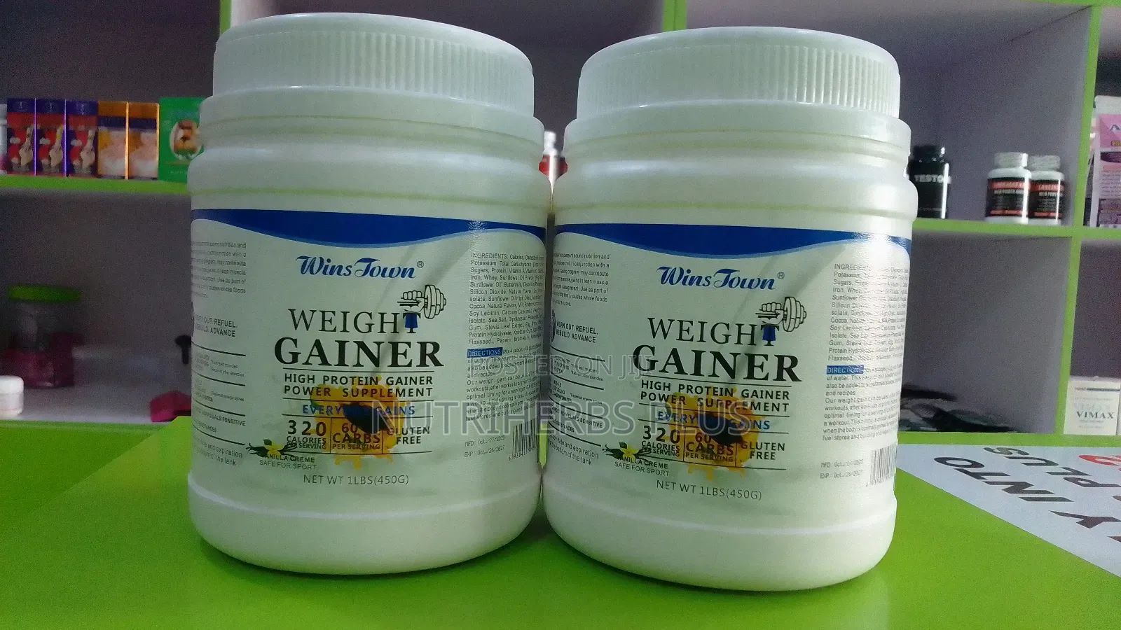 Gain Your Weight Naturally With Our Weight Gainer Powder(2 Bottles)