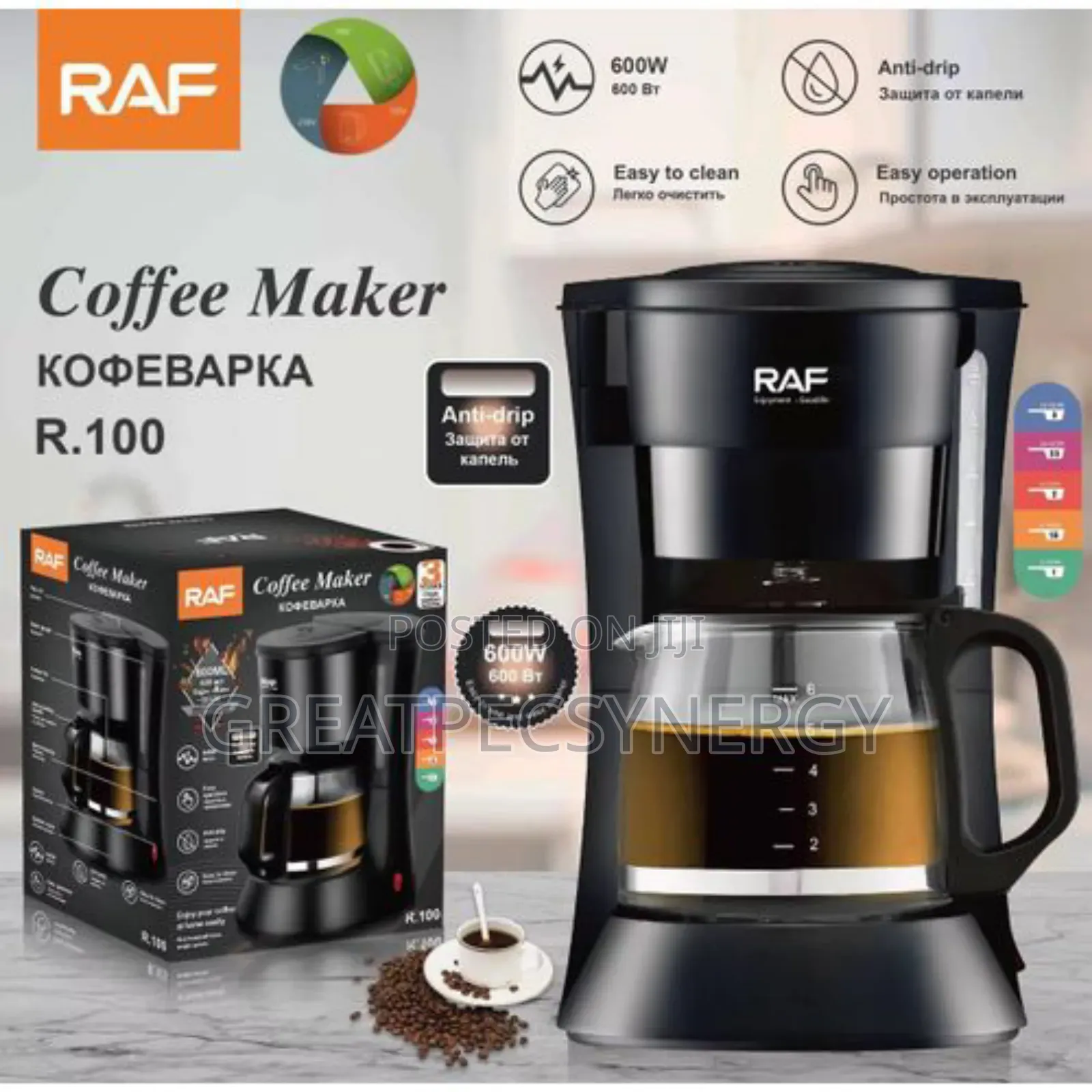 Raf Coffee Maker 1.8l
