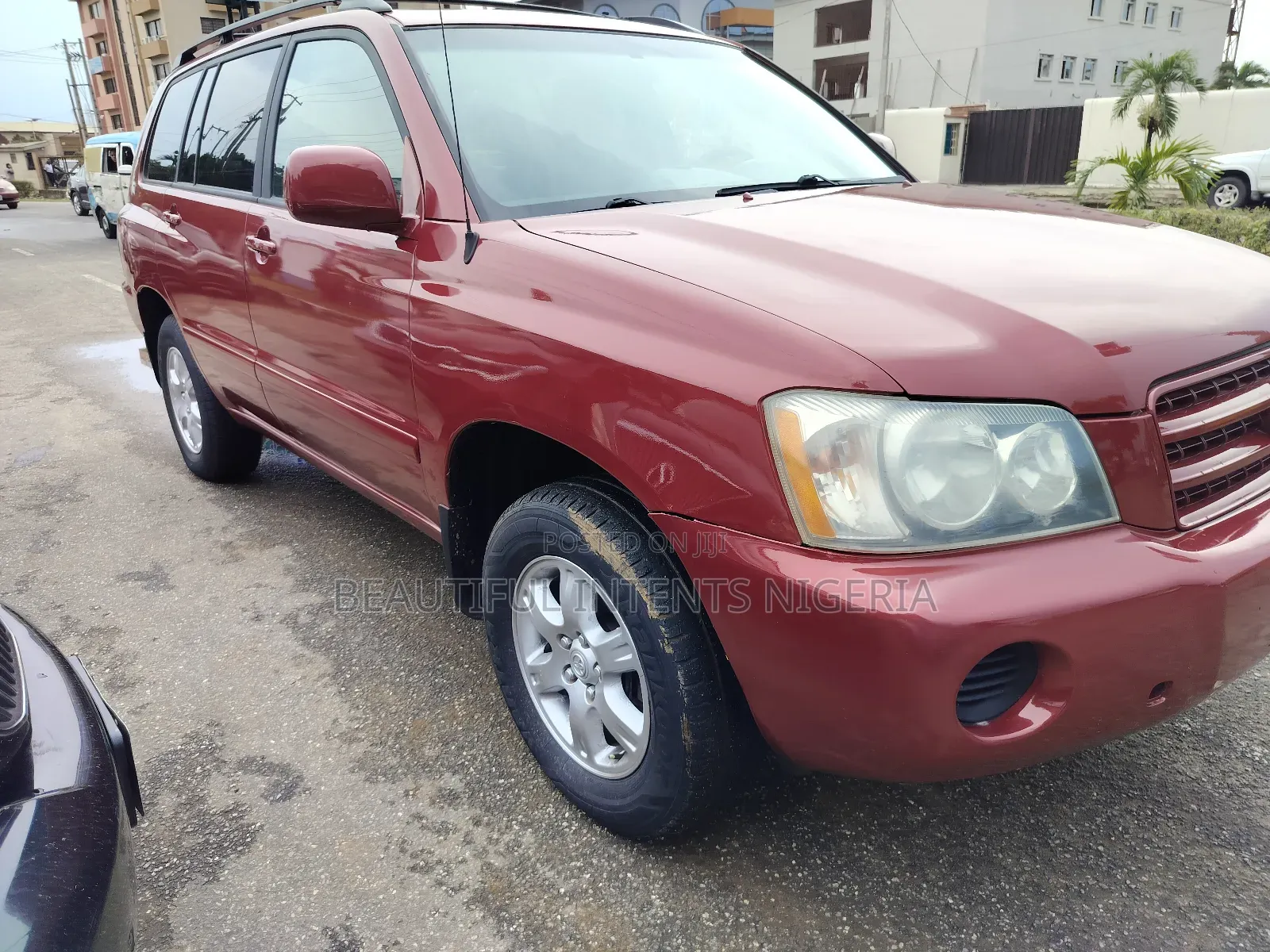 Toyota Highlander V6 AWD 2003 Red