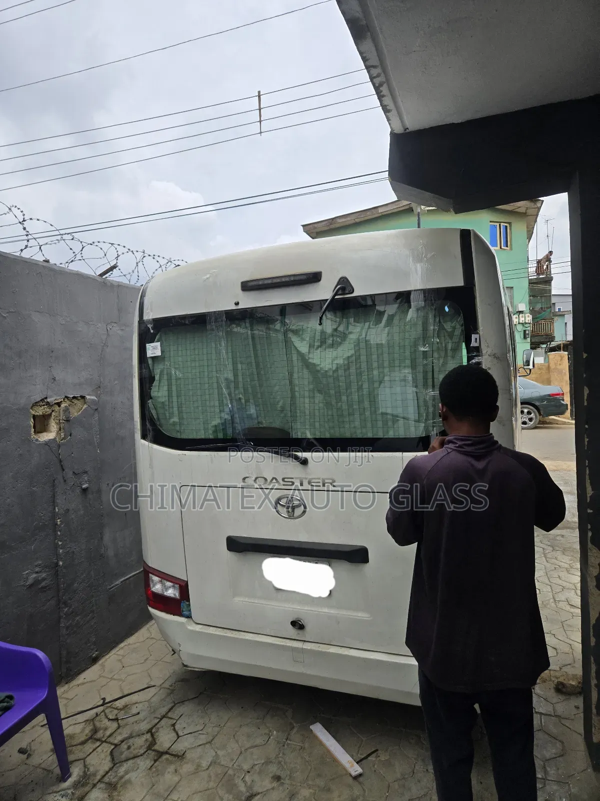 Toyota Coaster 2018/2019 Back Windscreen Glass Available