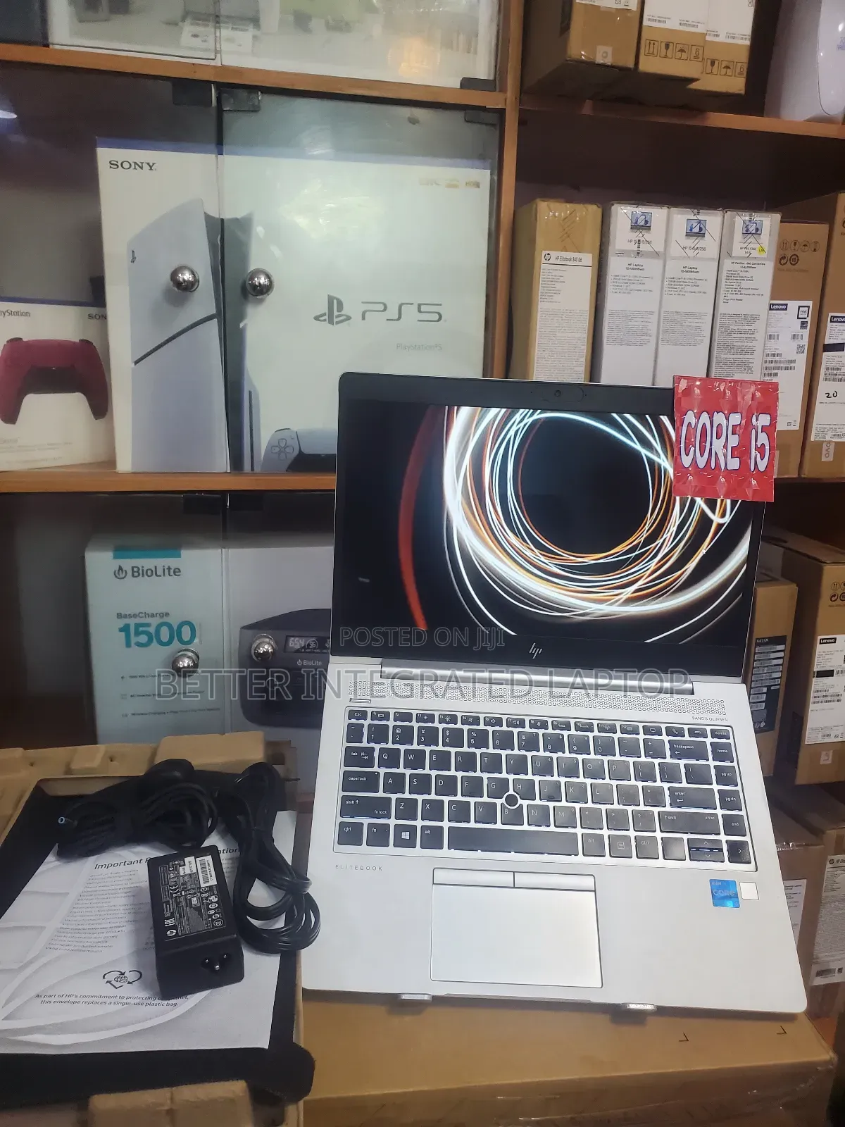 New Laptop HP EliteBook 830 12GB Intel Core 5 SSD 256GB
