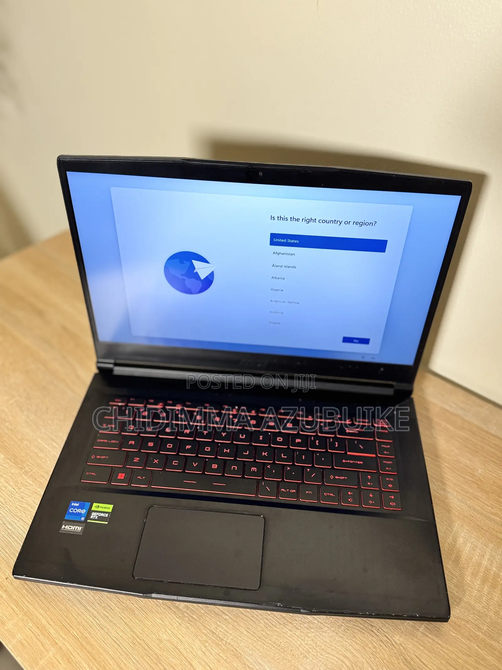 Laptop MSI GF63 8GB Intel Core i5 SSD 512GB