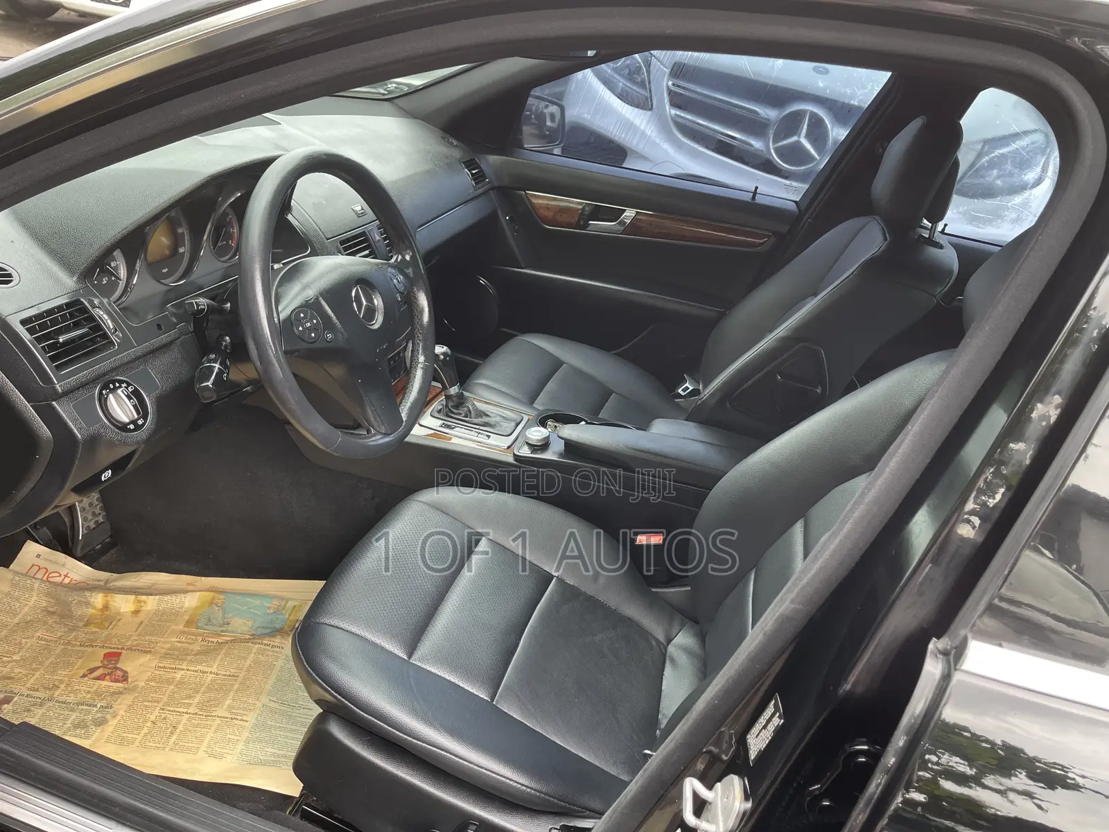 Mercedes-Benz C300 Sport 4Matic Sedan AWD (3.0L 6cyl 7A) 2011 Black