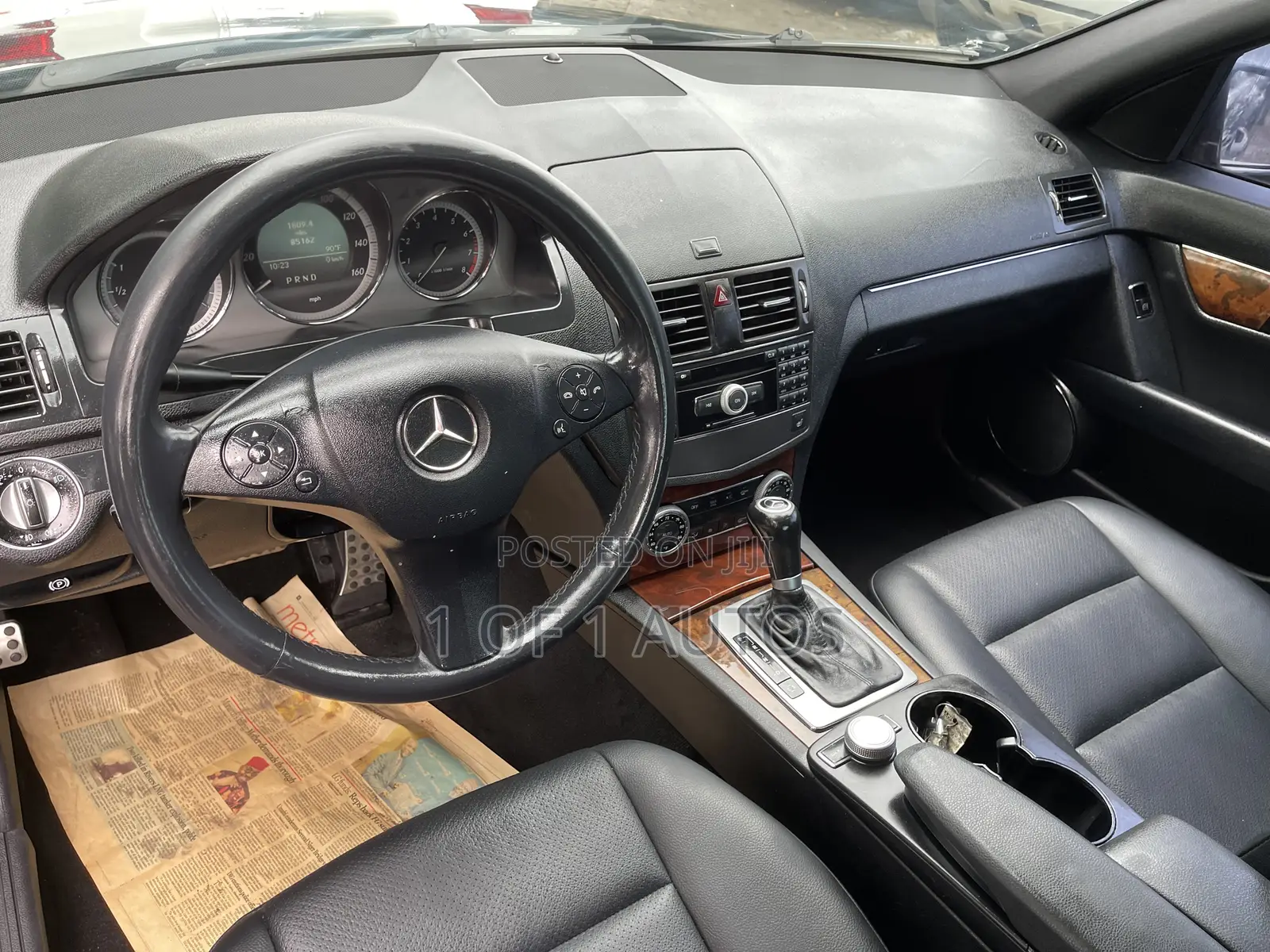 Mercedes-Benz C300 Sport 4Matic Sedan AWD (3.0L 6cyl 7A) 2011 Black