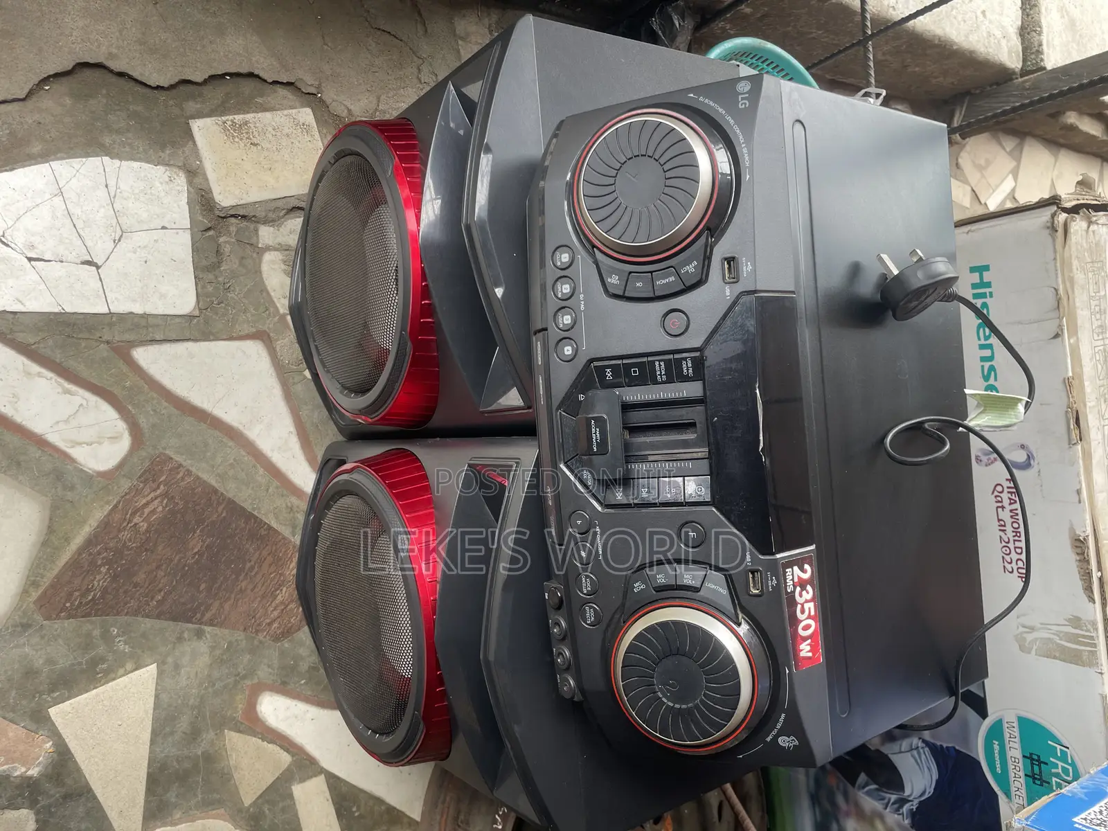 2350watts LG Xboom Home Theater