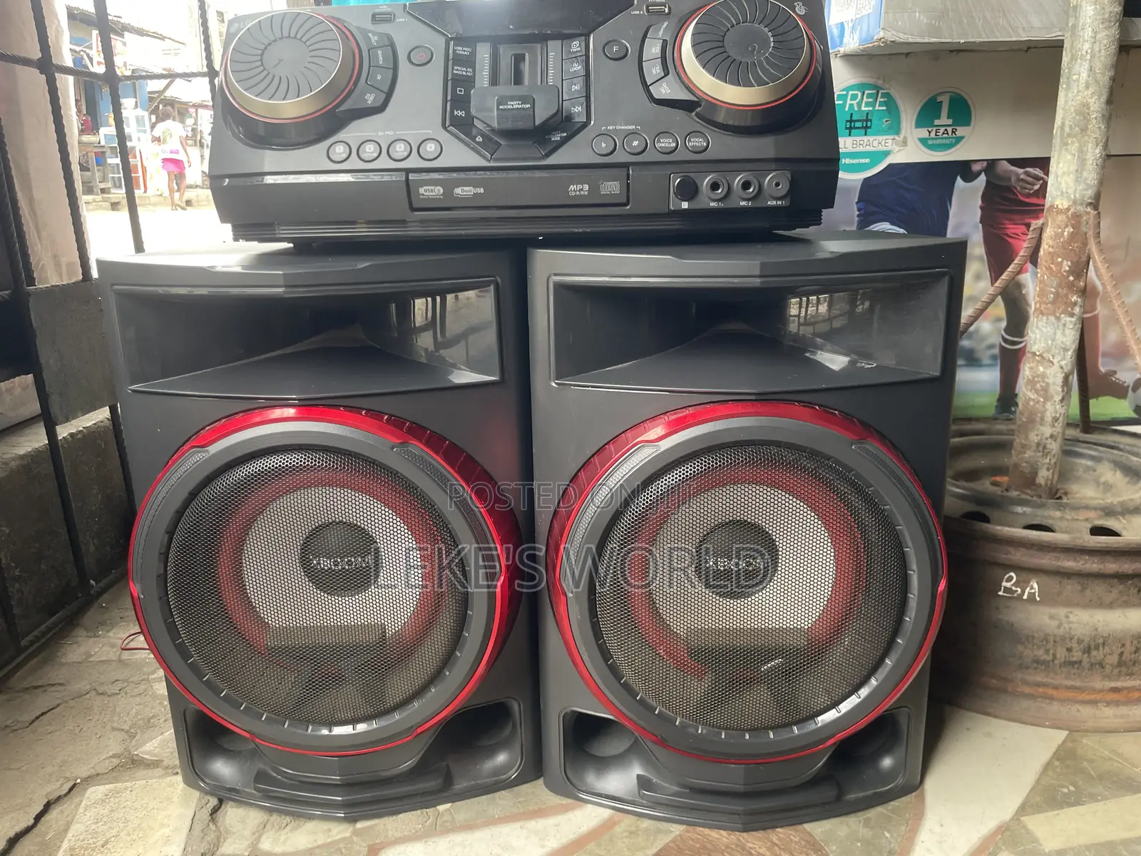 2350watts LG Xboom Home Theater