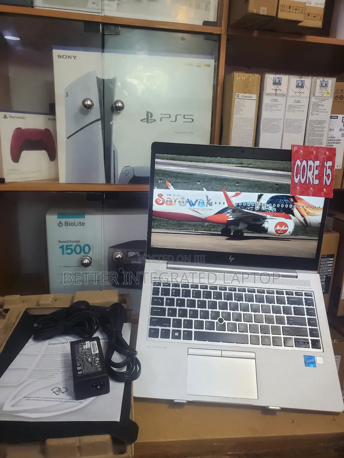 New Laptop HP EliteBook 830 16GB Intel Core 5 SSD 256GB