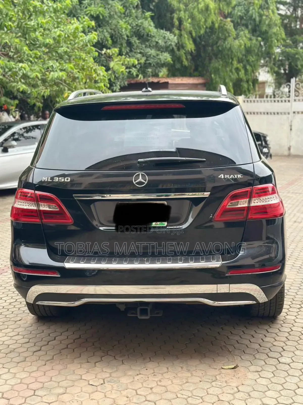 Mercedes-Benz M Class ML 350 4Matic 2012 Black
