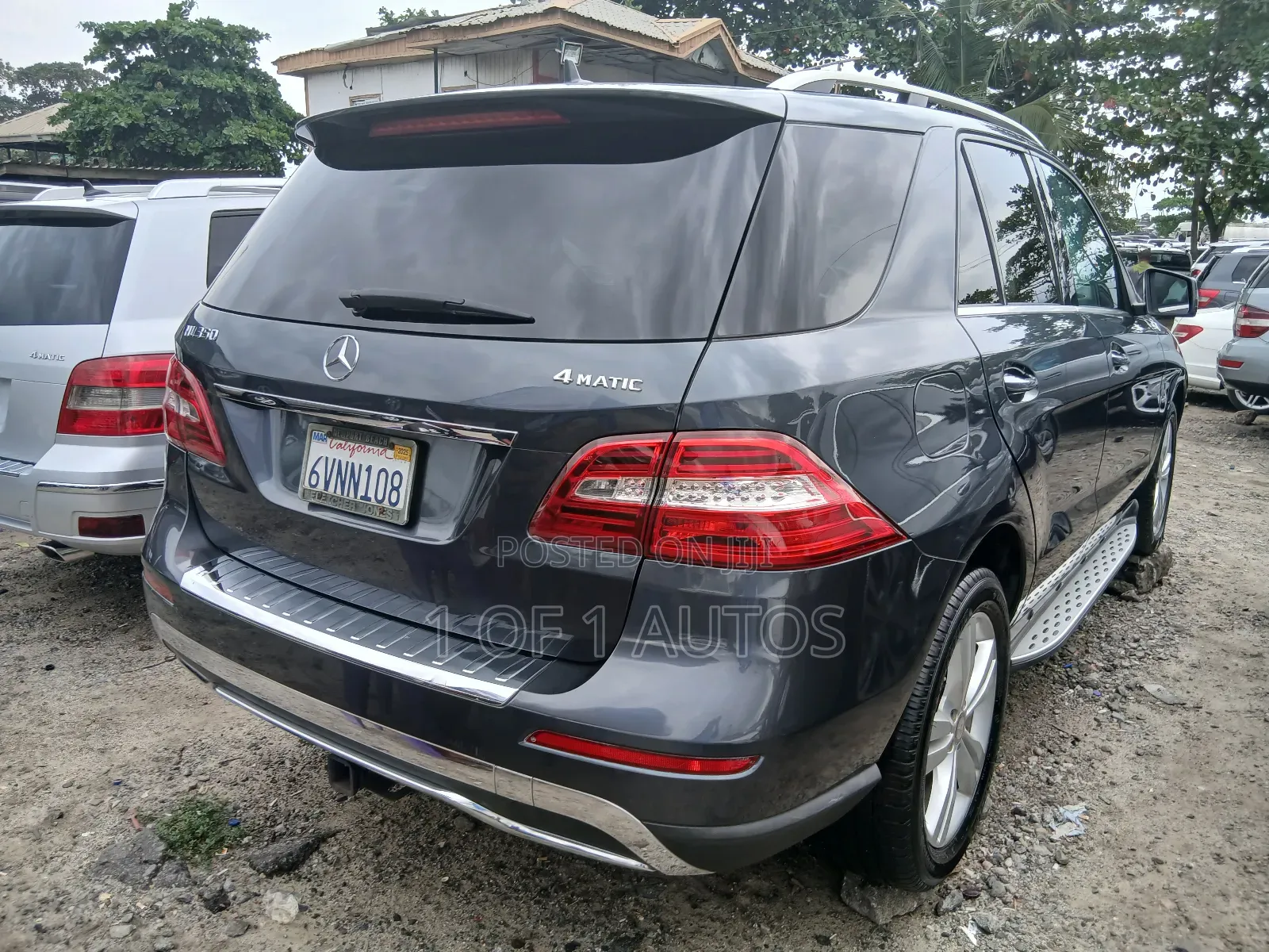 Mercedes-Benz M Class ML 350 4Matic 2012 Gray