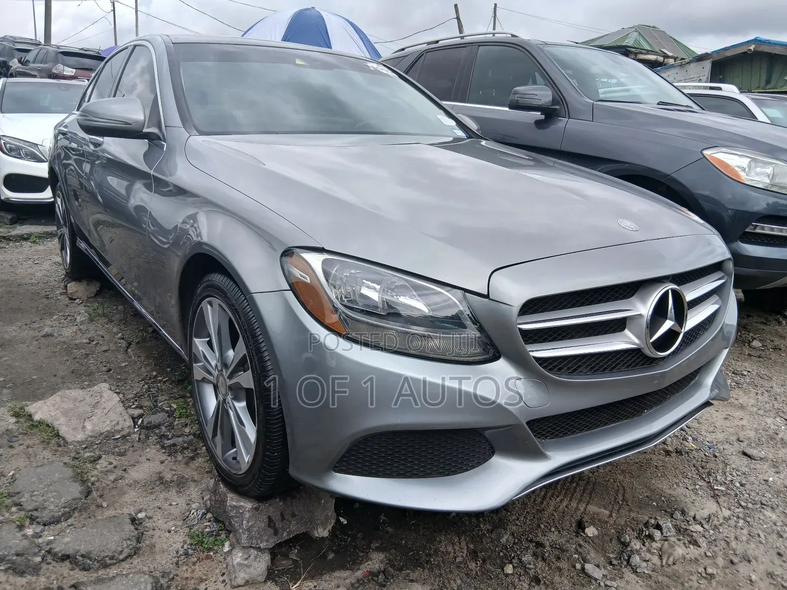 Mercedes-Benz C300 Base 4Matic Sedan AWD (2.0L 4cyl 7A) 2016 Gray