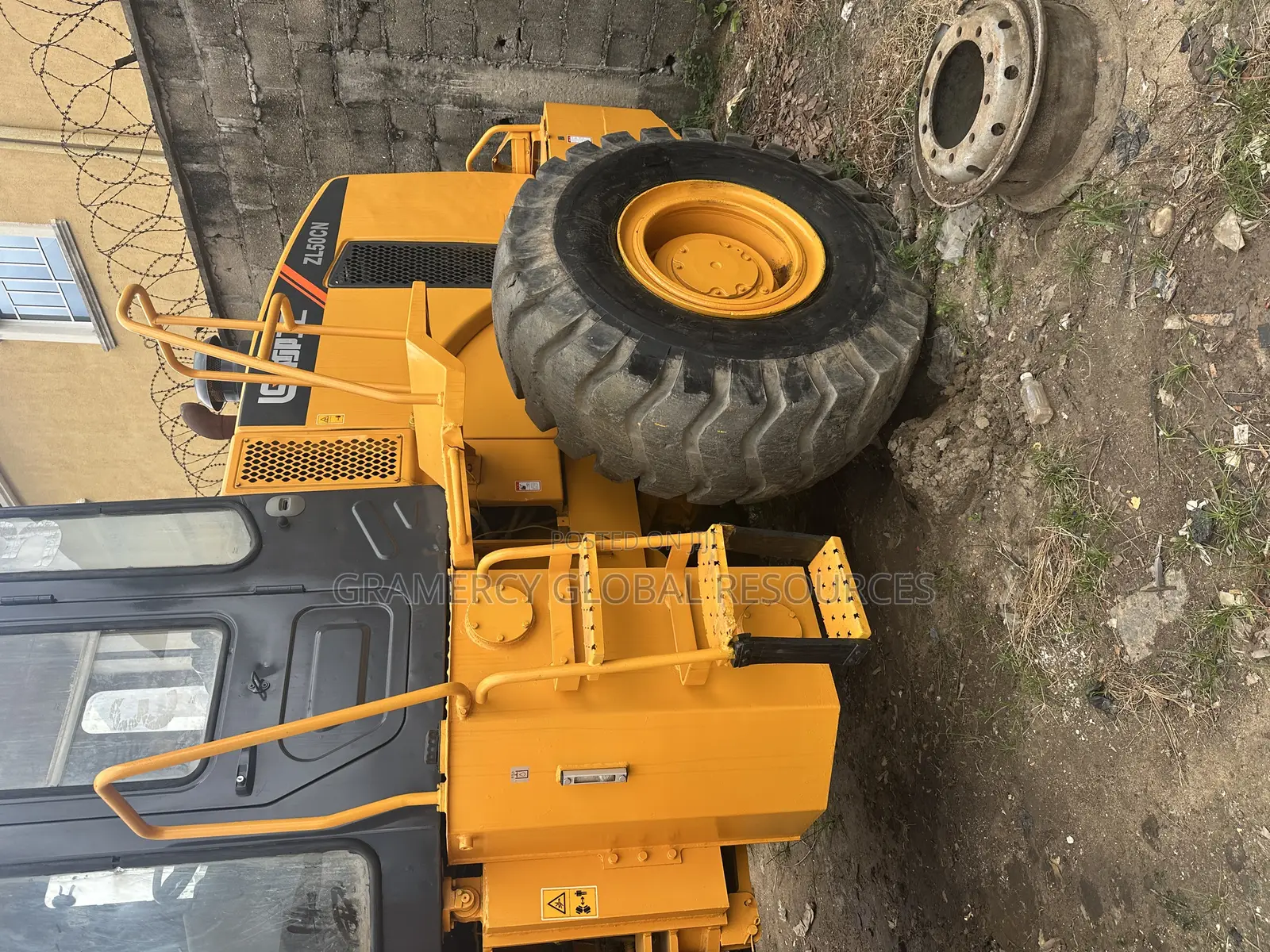 Foreign Used Chinese Liugong Payloader for Sale Zl50cn