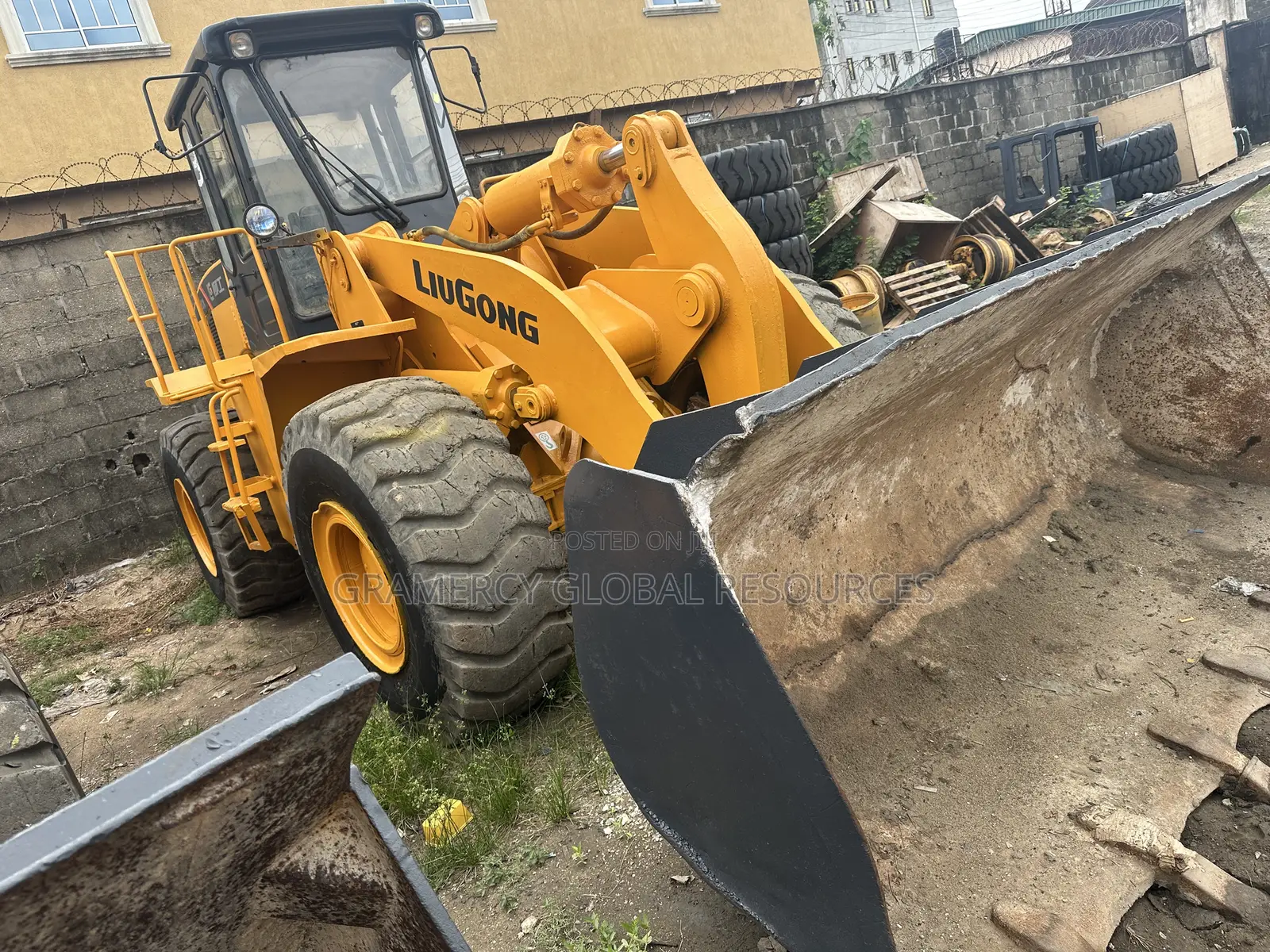 Foreign Used Chinese Liugong Payloader for Sale Zl50cn