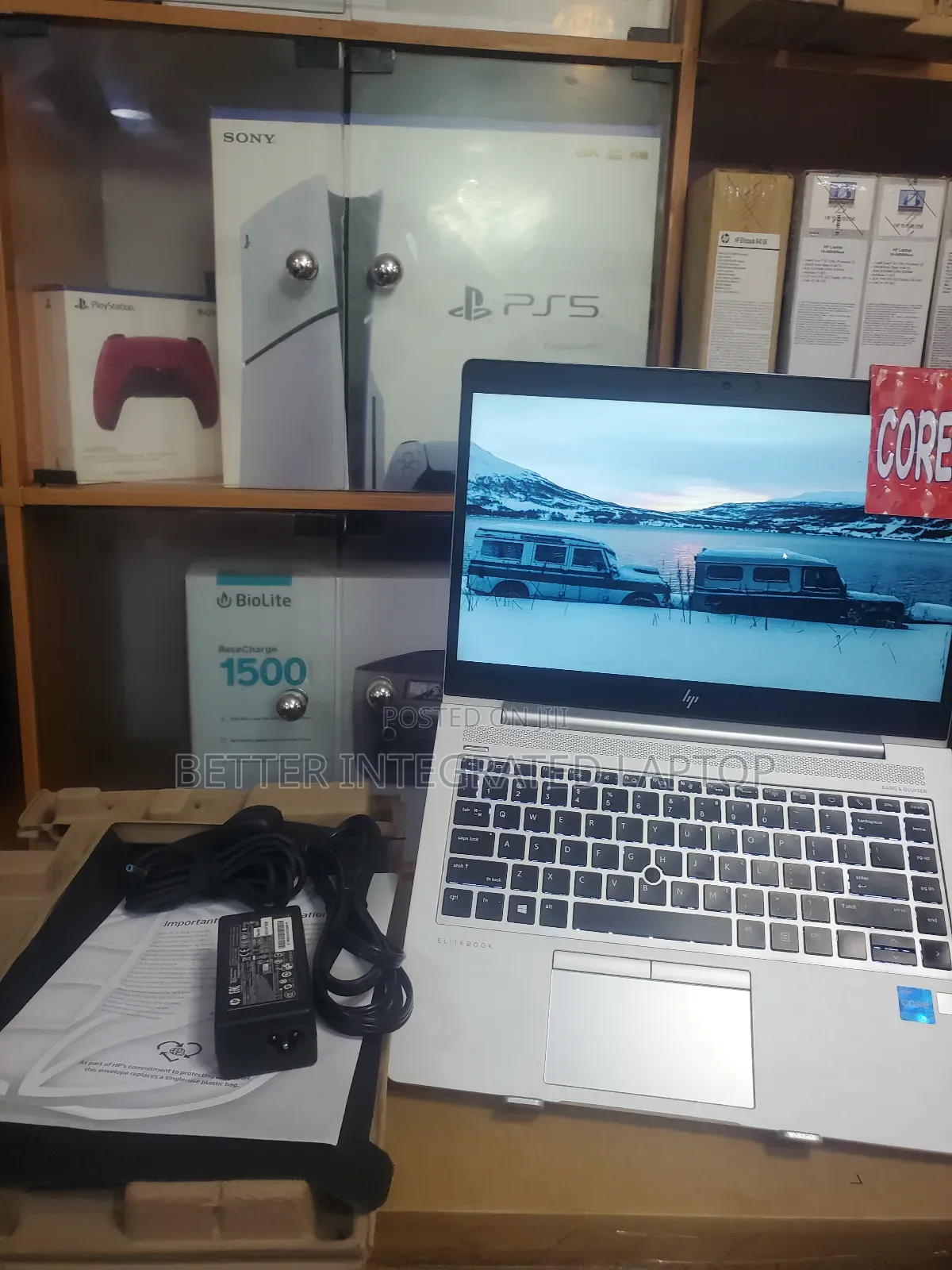 New Laptop HP EliteBook 830 16GB Intel Core 5 SSD 1T