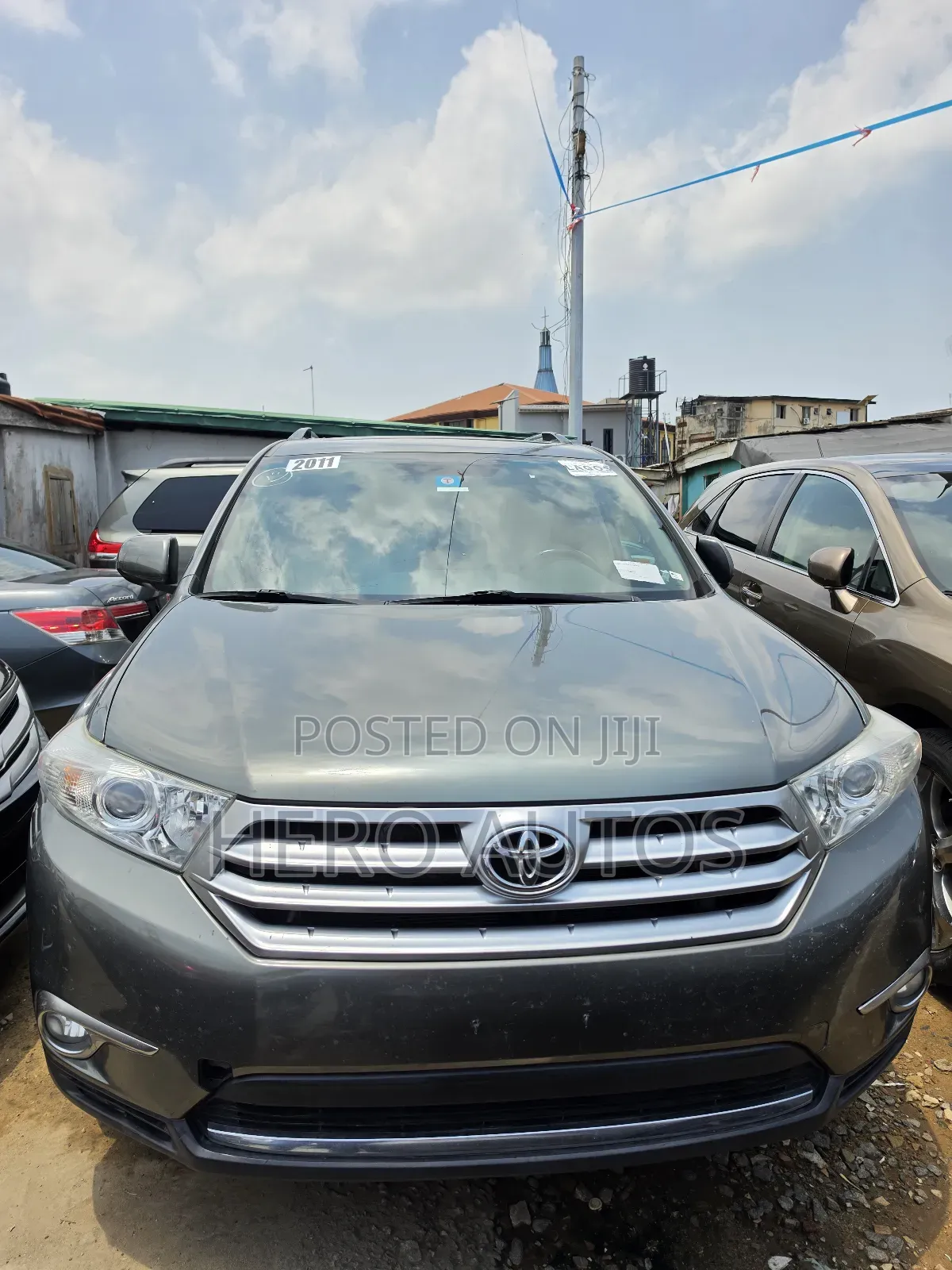 Toyota Highlander Limited 2011 Green