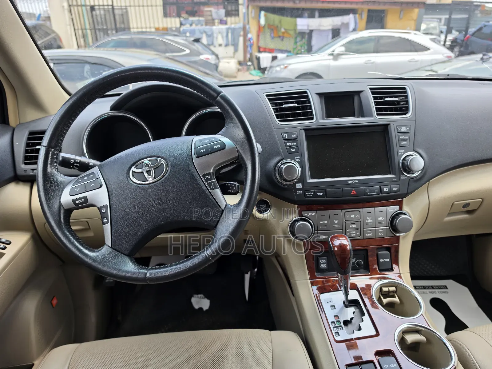 Toyota Highlander Limited 2011 Green