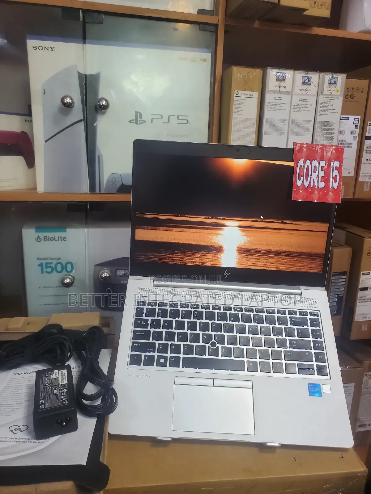 New Laptop HP EliteBook 830 G5 8GB Intel Core 5 SSD 256GB
