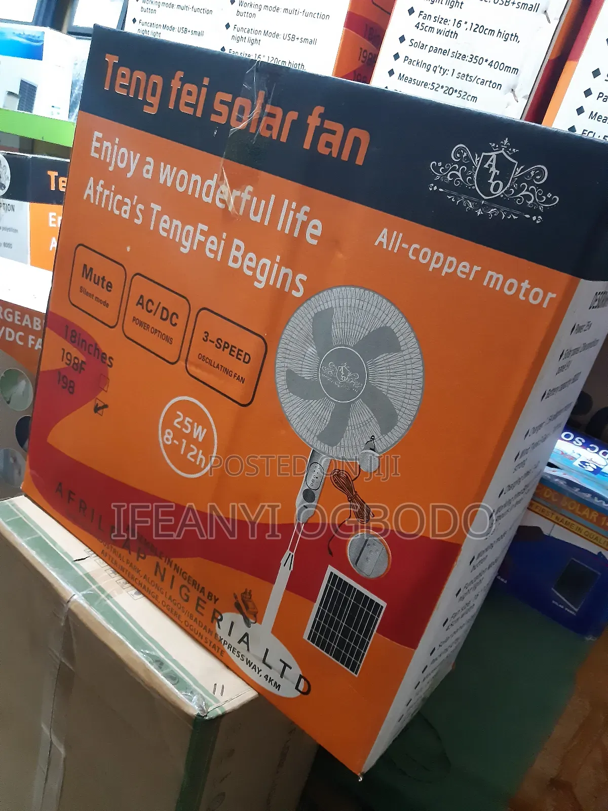 Ac and Dc Fan 18inch