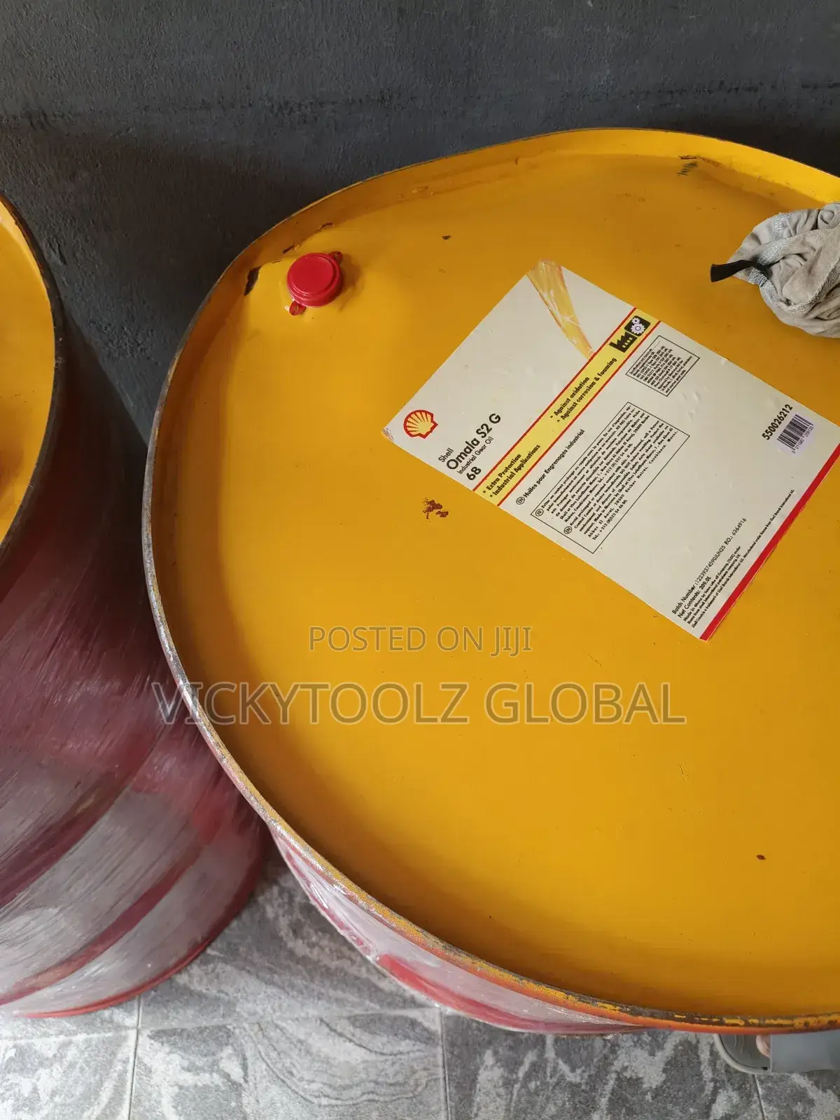 Shell Omala S2 G 68 Industrial Gear Oil (209ltires) Drum