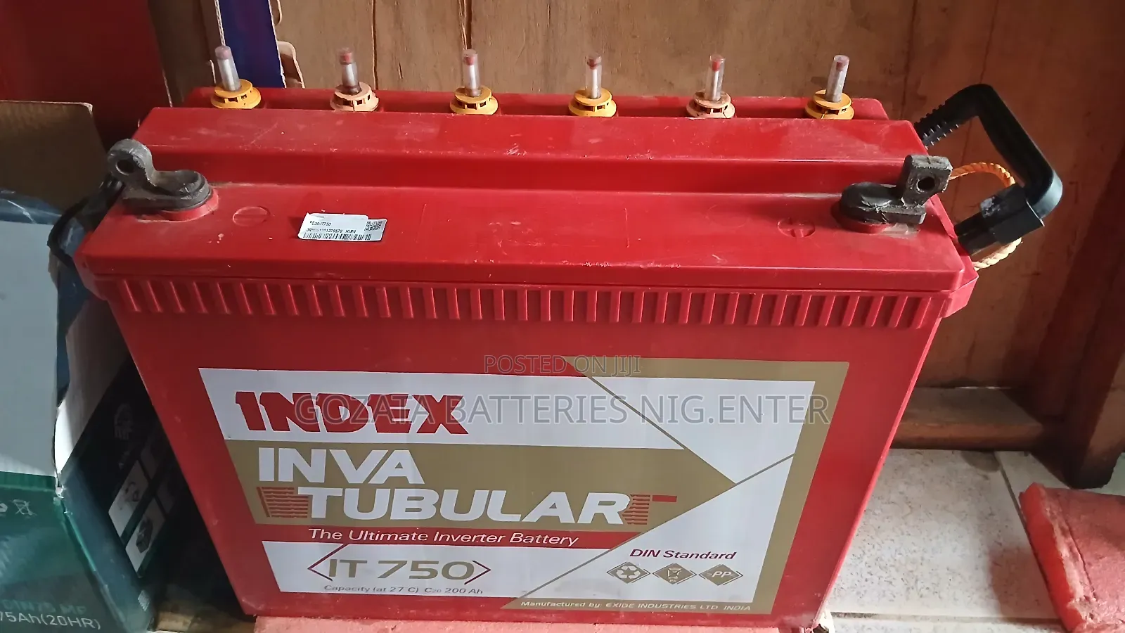 Index 200ah Tubular Battery Fairly Used