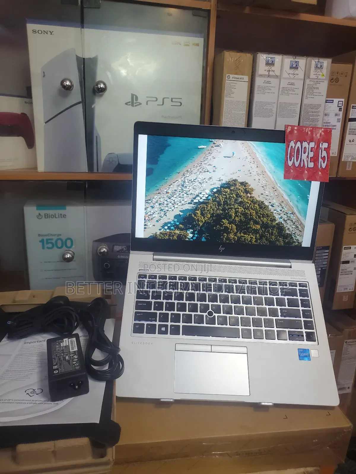 New Laptop HP EliteBook 830 G5 16GB Intel Core 5 SSD 256GB