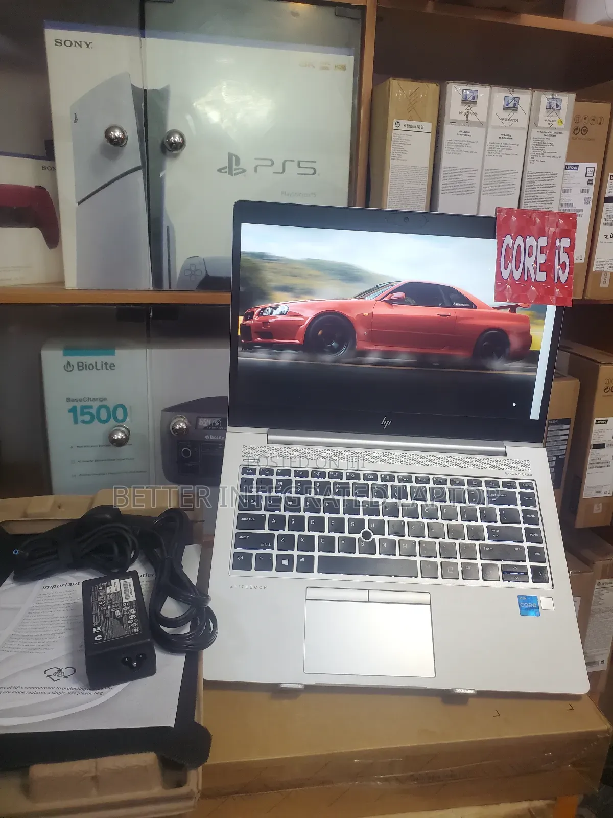 New Laptop HP EliteBook 830 G5 16GB Intel Core 5 SSD 256GB