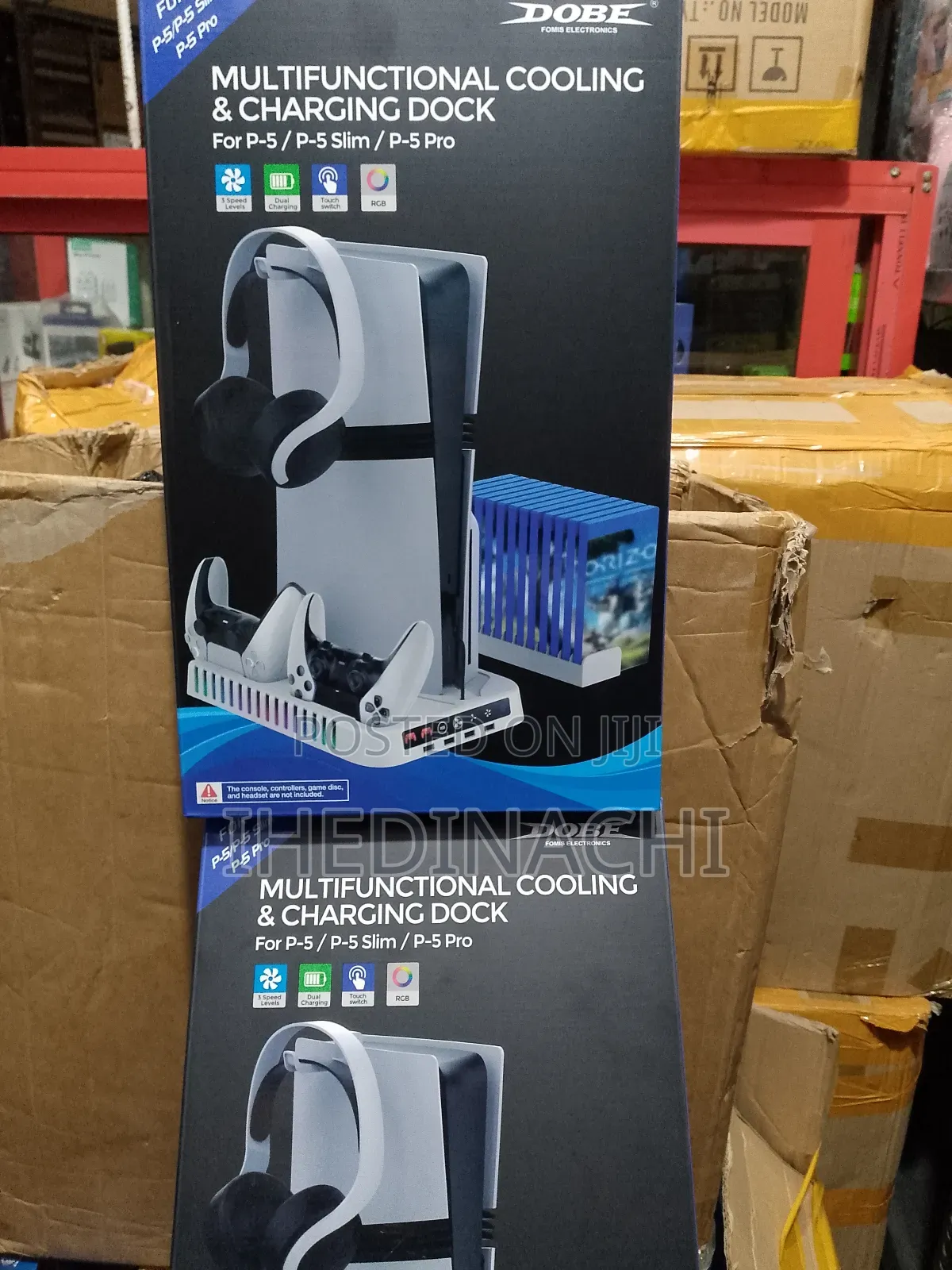 Multifunctional Cooling Charging Dock for Ps-5. Ps5-Slim. Ps5-Pro