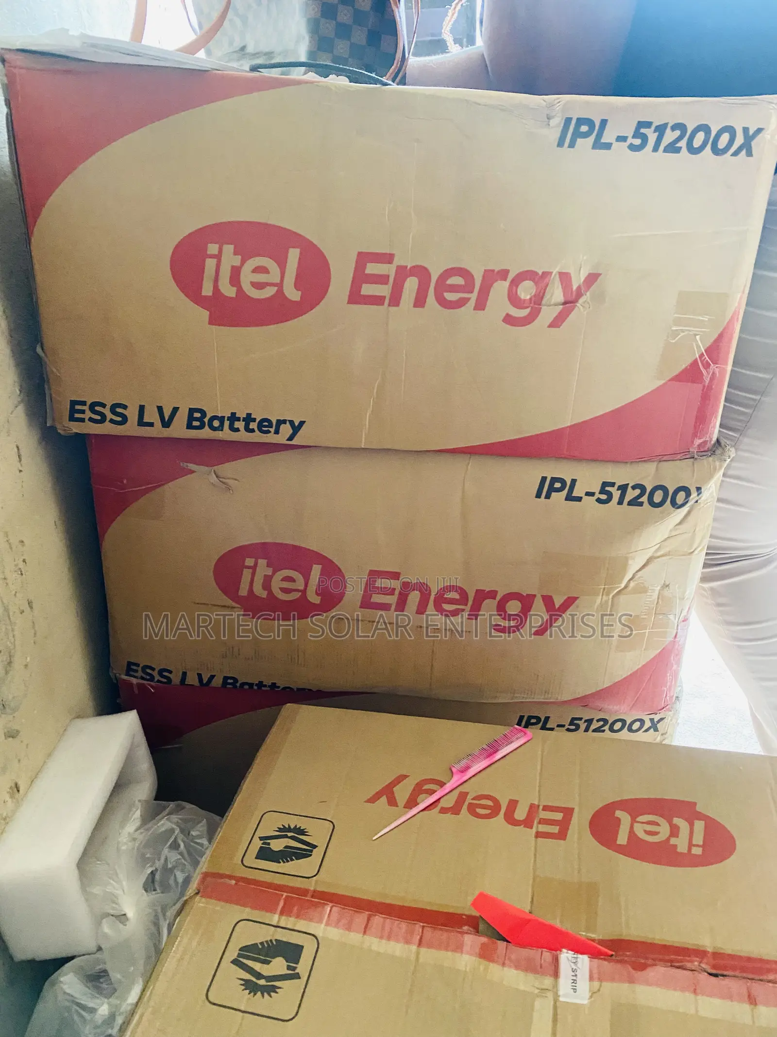 5kwh Itel Ess Lv Lithium Battery 48v 200ah