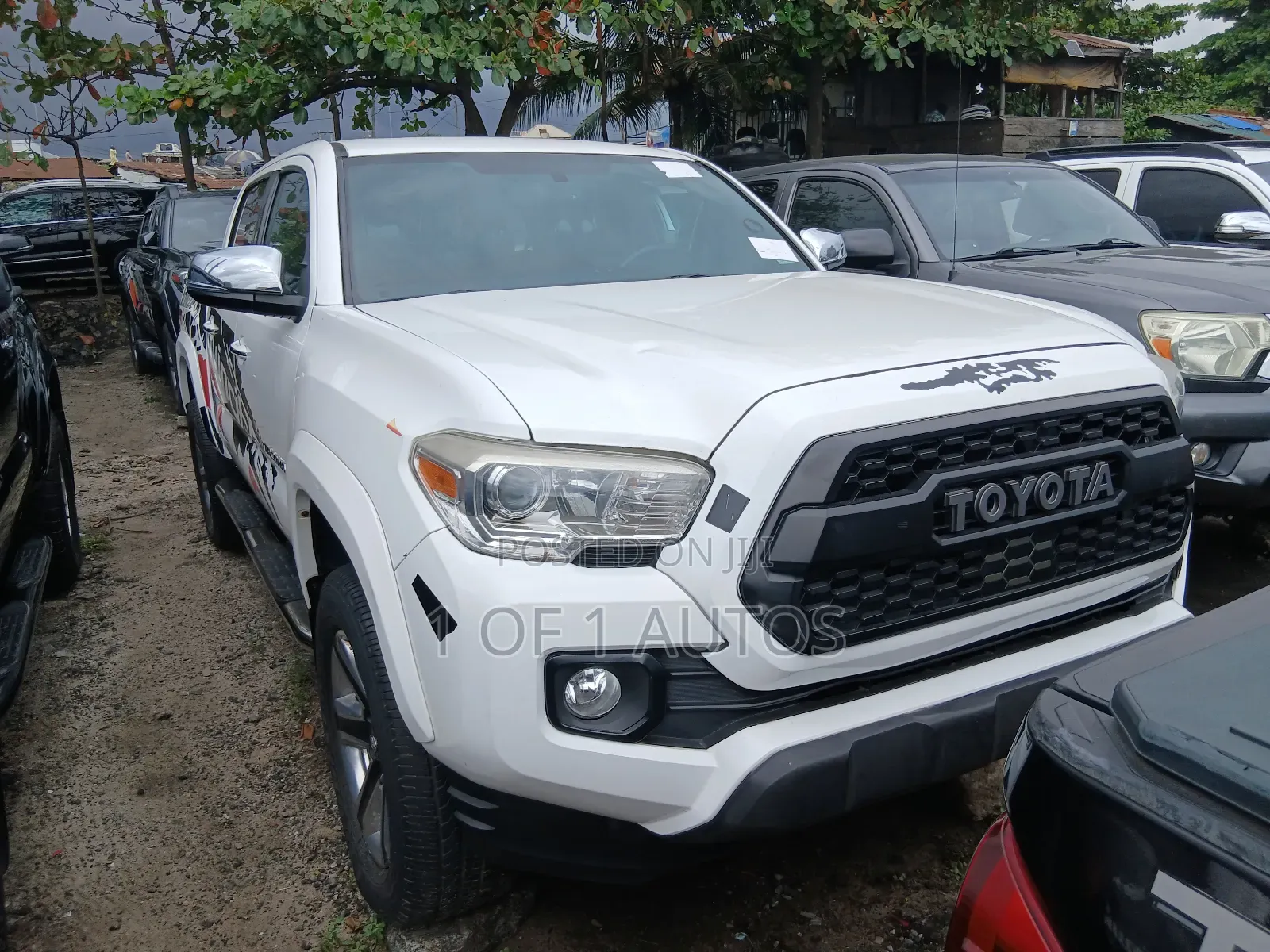 Toyota Tacoma Limited 2017 White