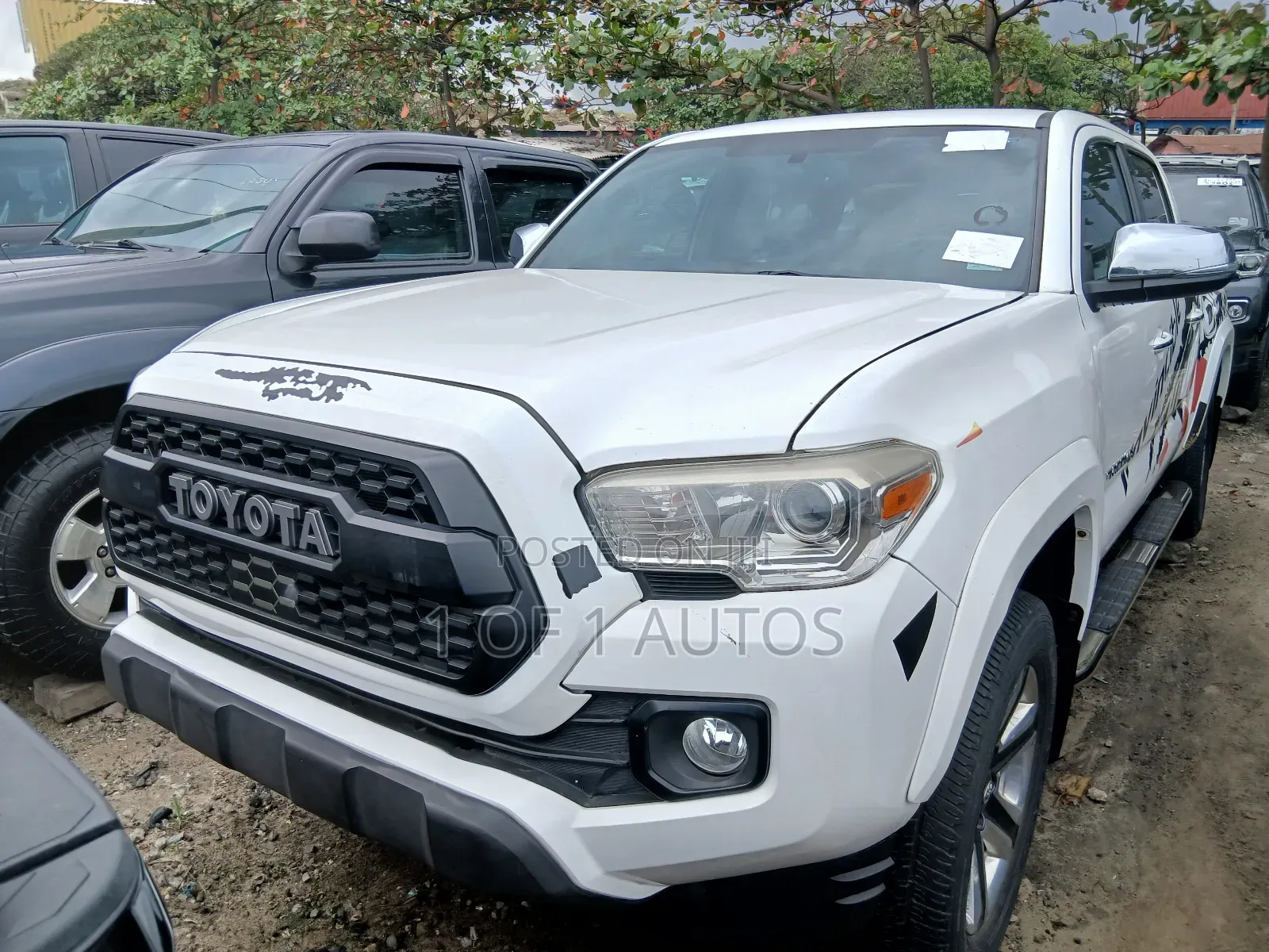 Toyota Tacoma Limited 2017 White