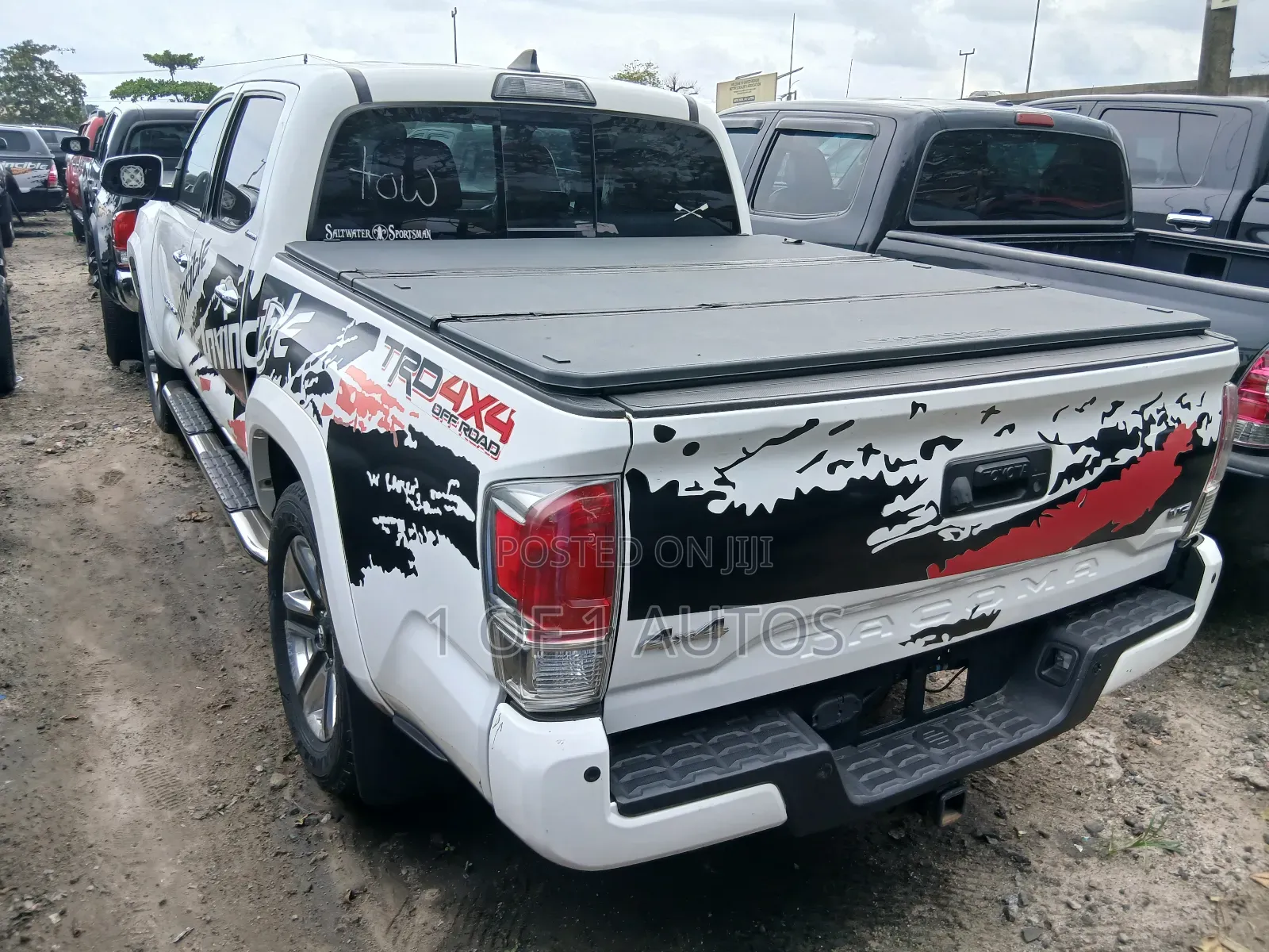 Toyota Tacoma Limited 2017 White