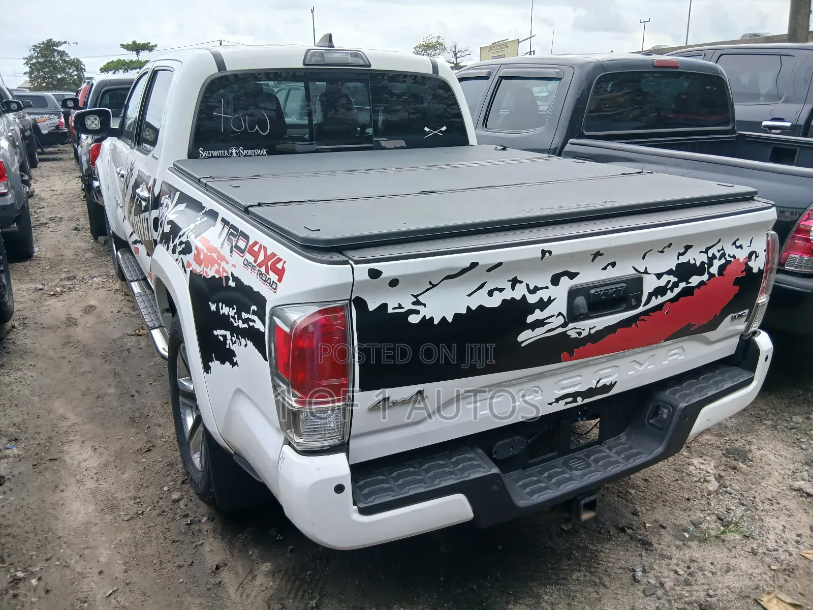 Toyota Tacoma Limited 2017 White