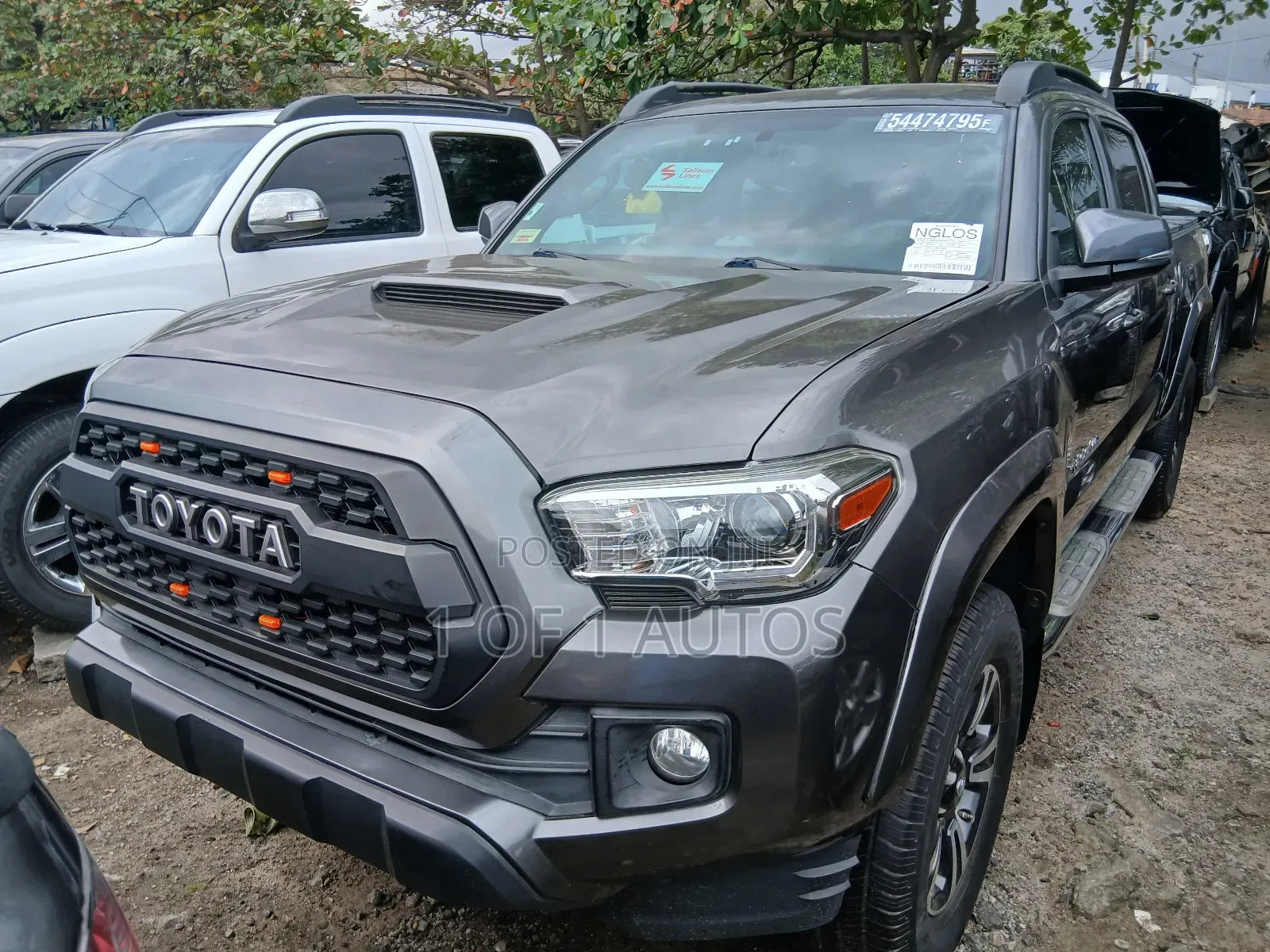 Toyota Tacoma Limited 2017 Gray