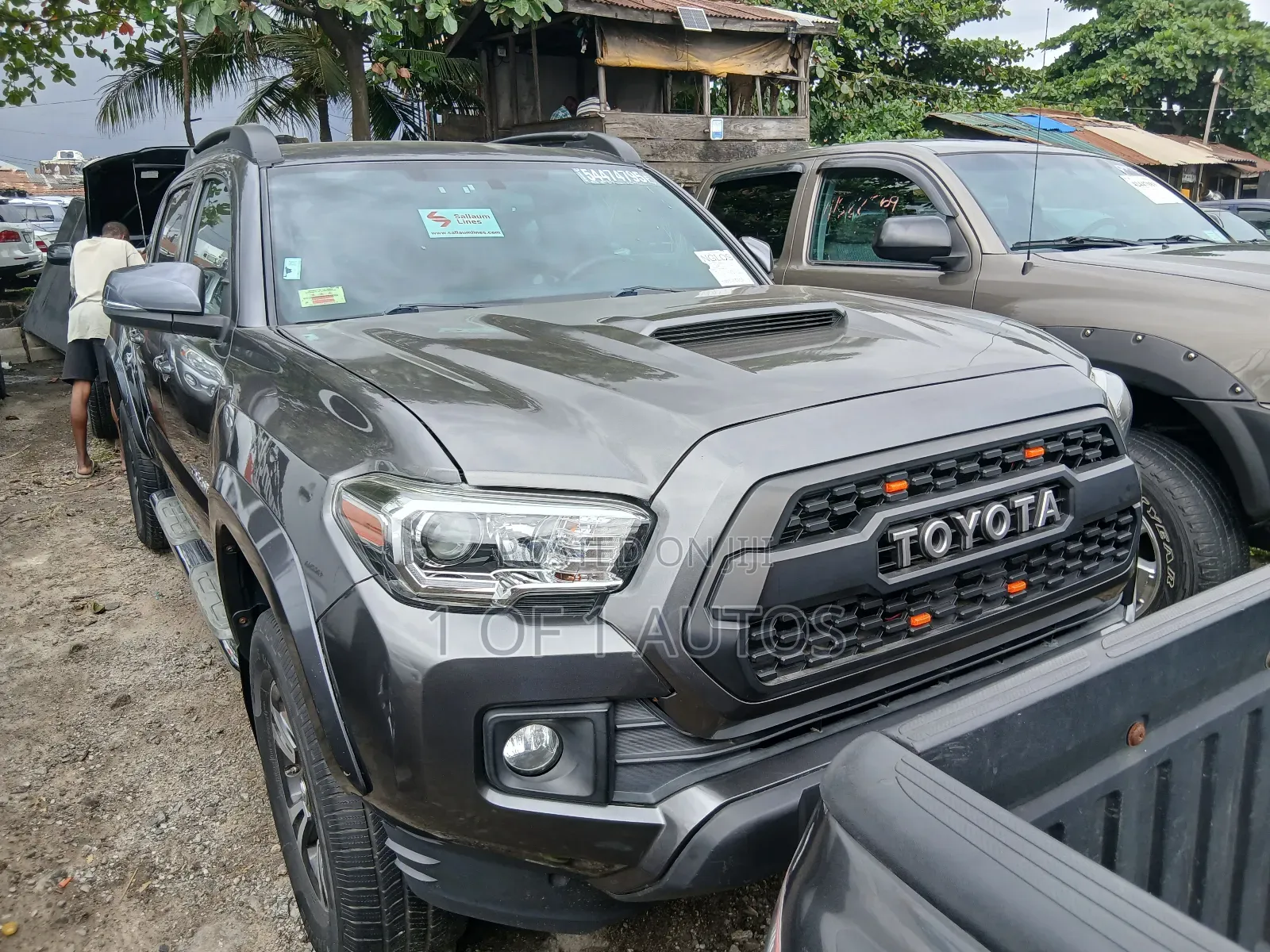 Toyota Tacoma Limited 2017 Gray