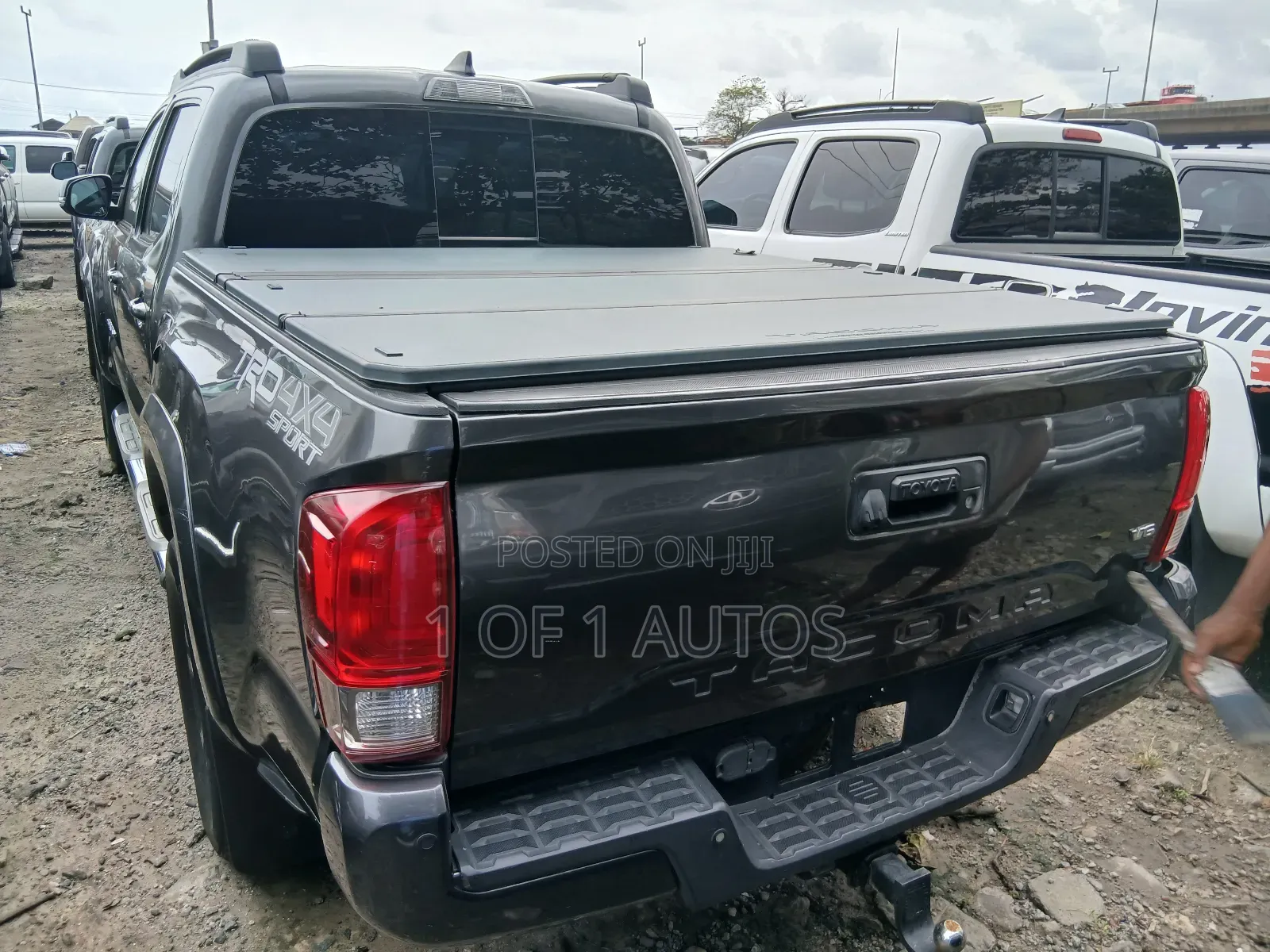 Toyota Tacoma Limited 2017 Gray