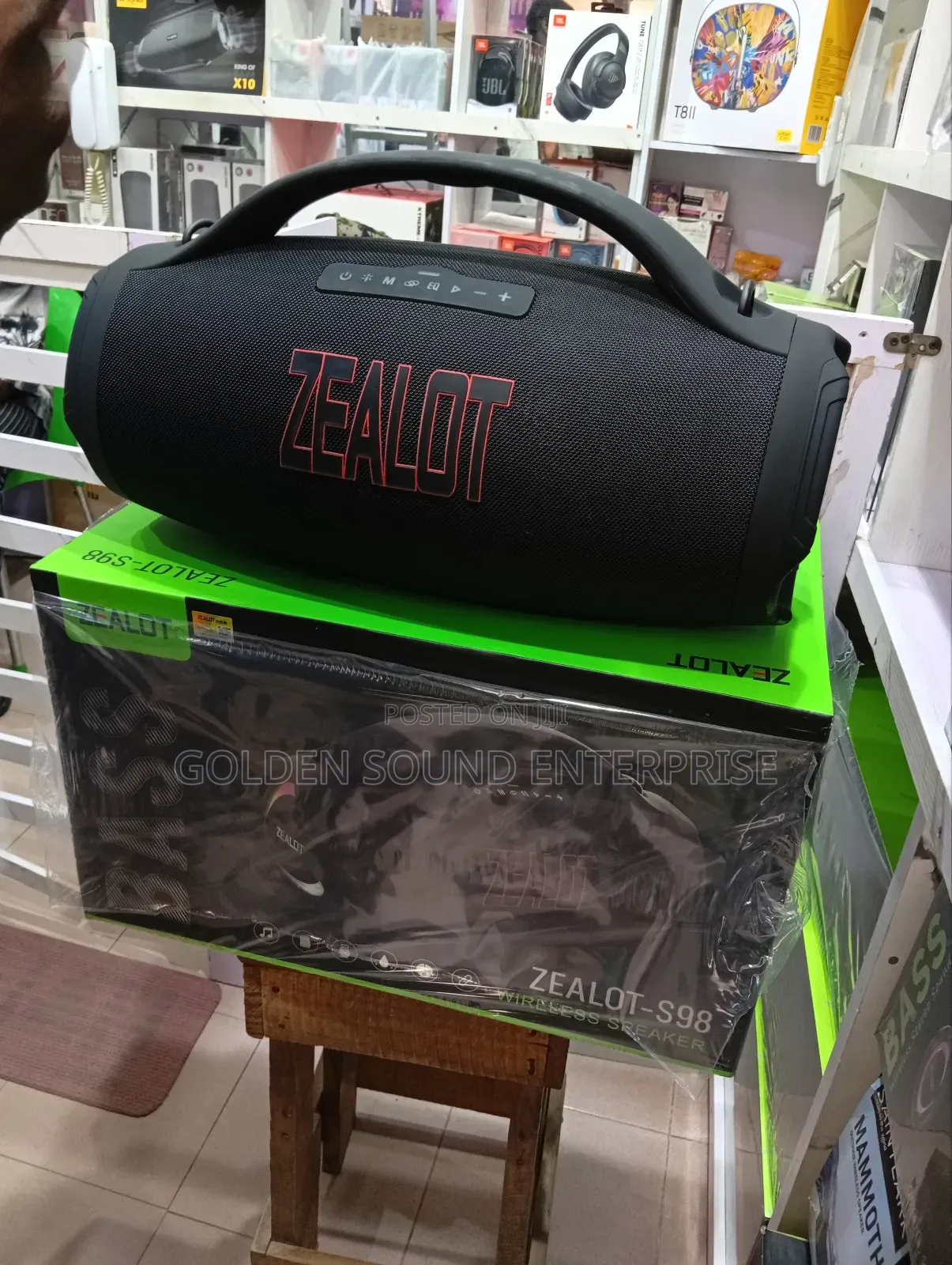 Zelote S98 Heavy Bass Bluetooth Speaker Very Strong