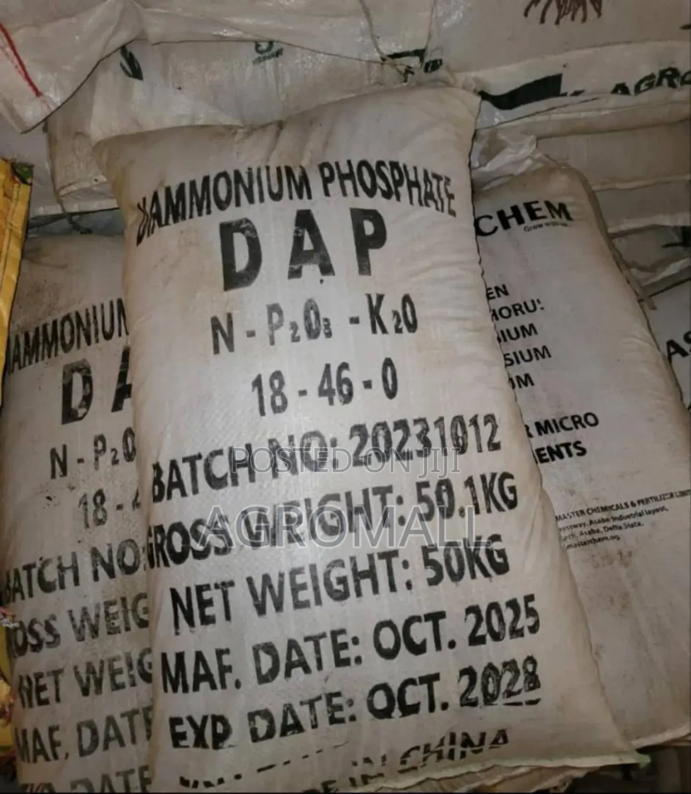 Calcium, Potassium, Mop, Magnesium and Dap