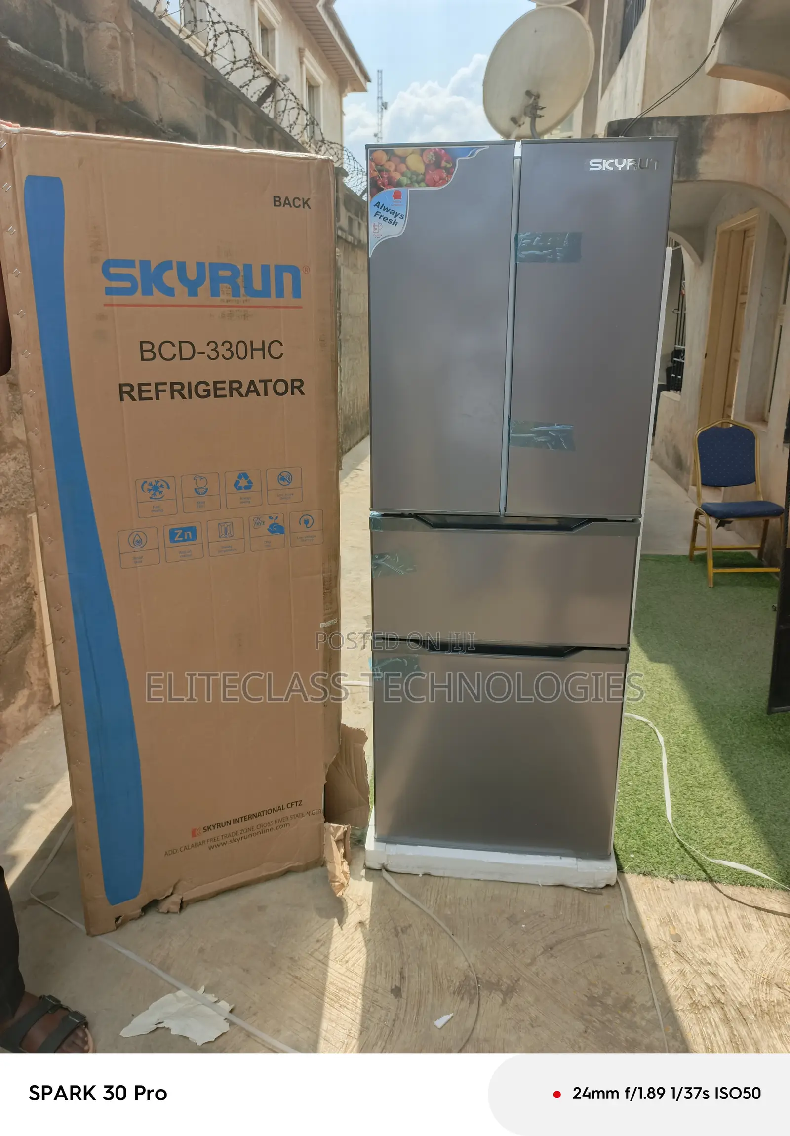 Skyrun BCD-330hc 300l Double Door Refrigerator