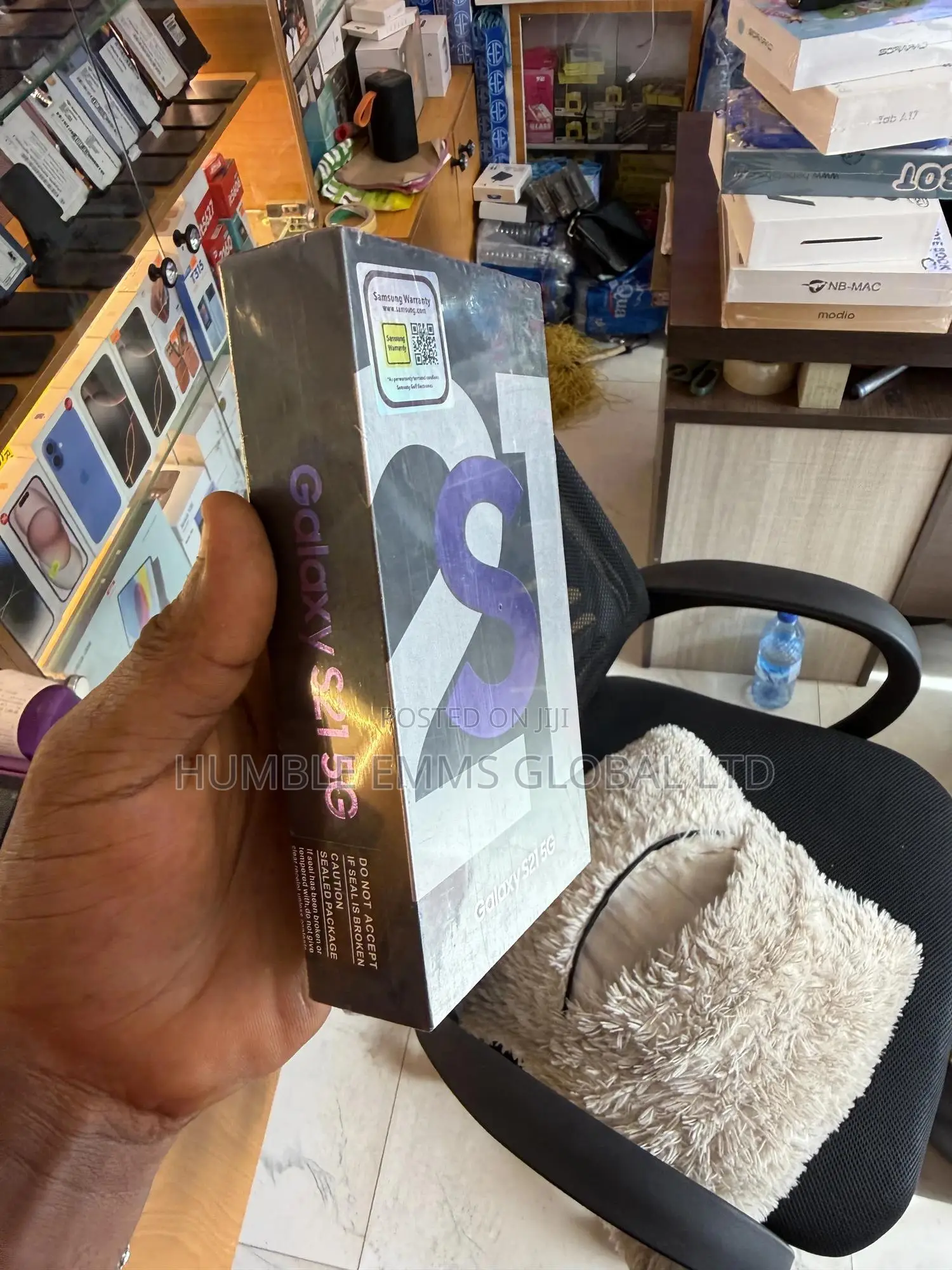 New Samsung Galaxy S21 5G 128 GB Purple