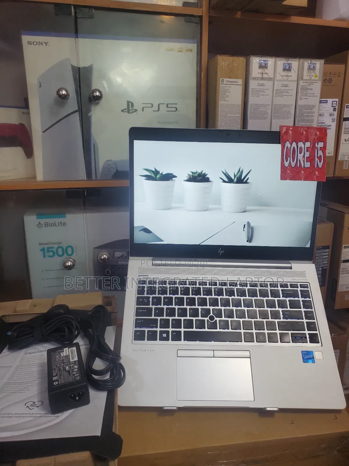 New Laptop HP EliteBook 830 G5 16GB Intel Core 5 SSD 512GB