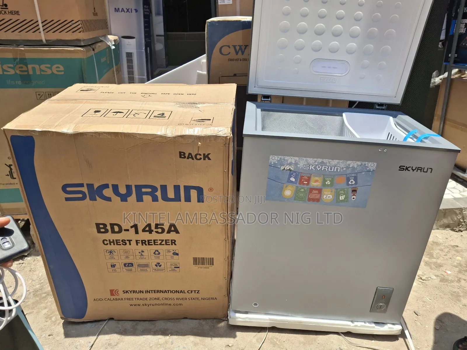 Skyrun Chest Freezer- Bd145-A