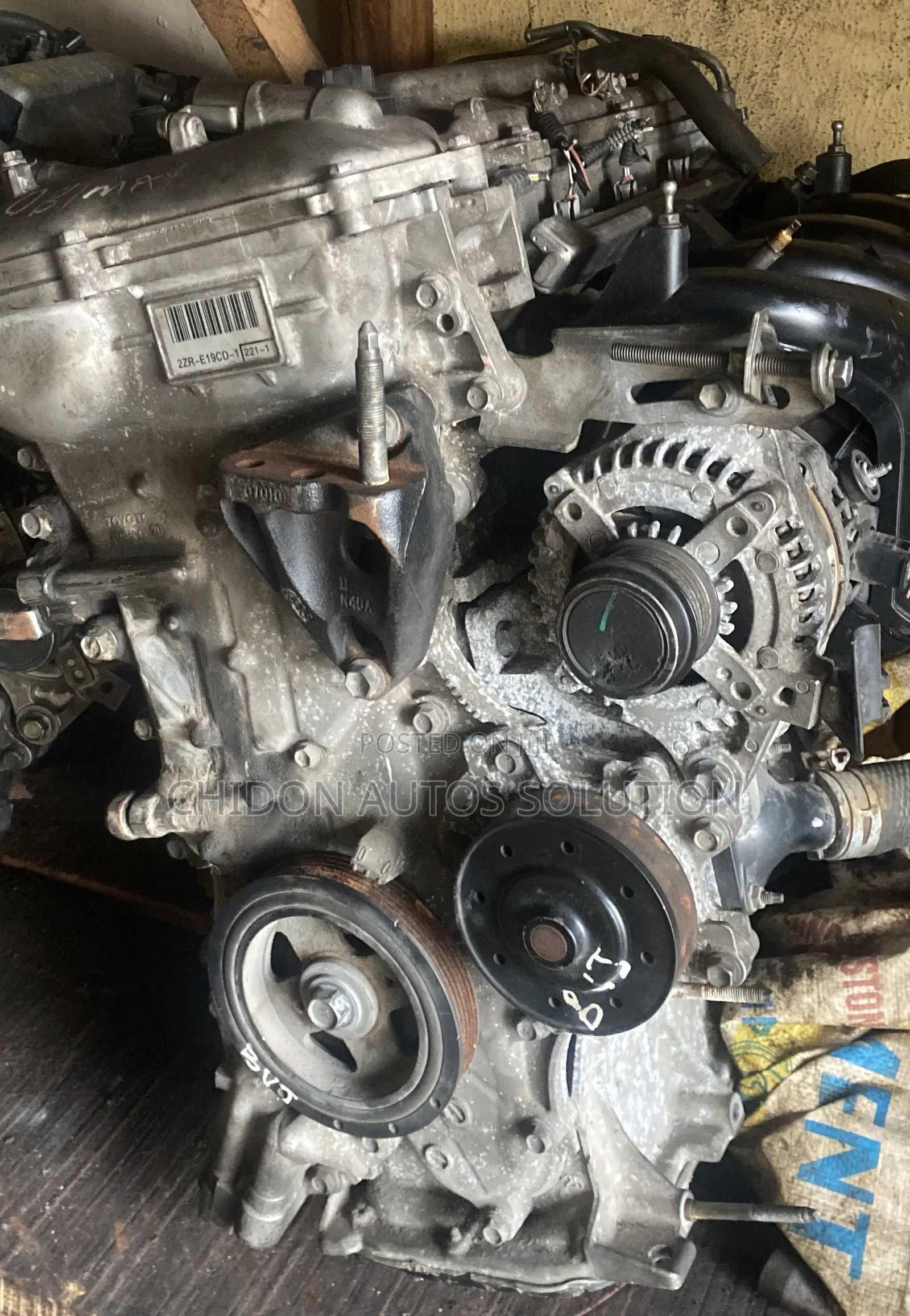 Toyota Corolla 2012 Engine 2zr