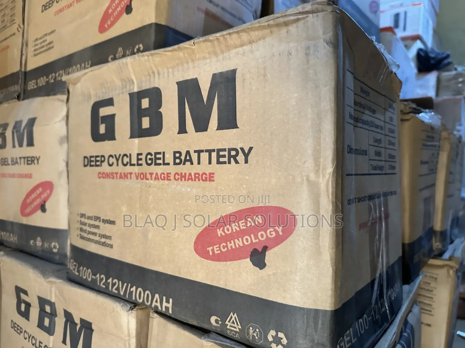 Brand New GBM Gel Battery