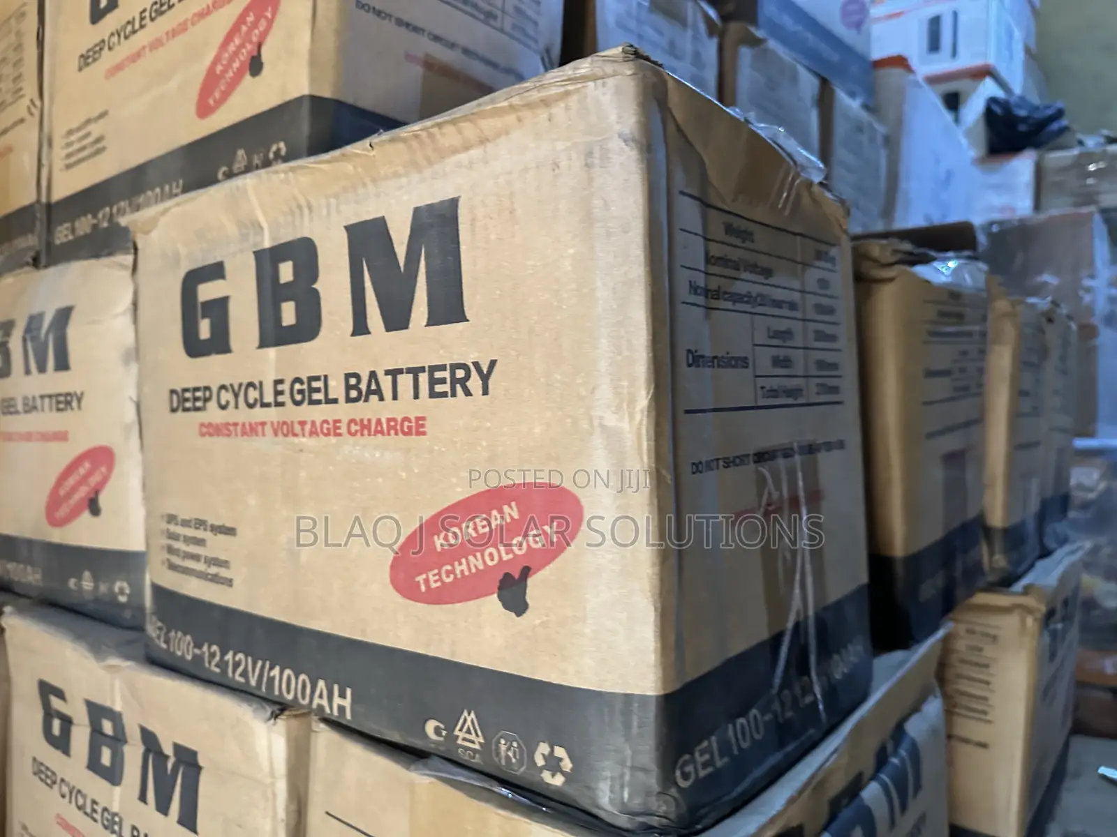 Brand New GBM Gel Battery