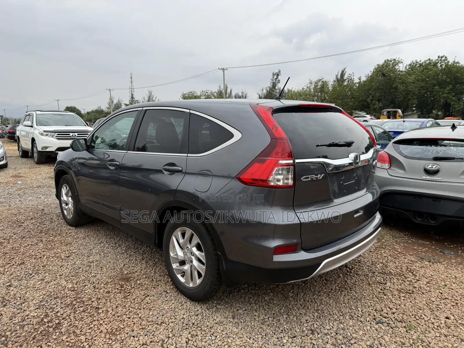 Honda CR-V EX 4dr SUV AWD (2.4L 4cyl CVT) 2015 Gray