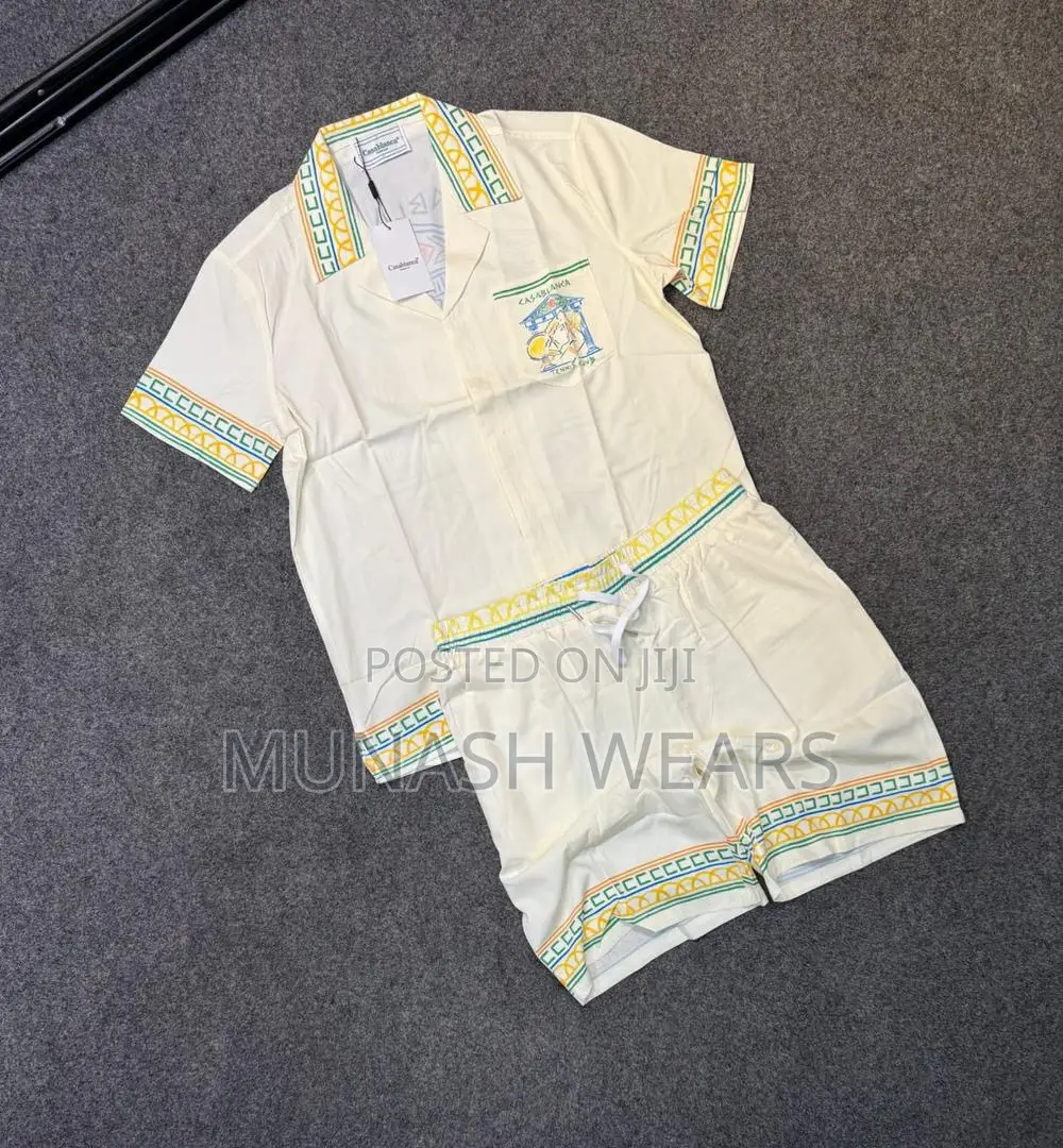 Casablanca Up and Down Shirt and Short M-3xl